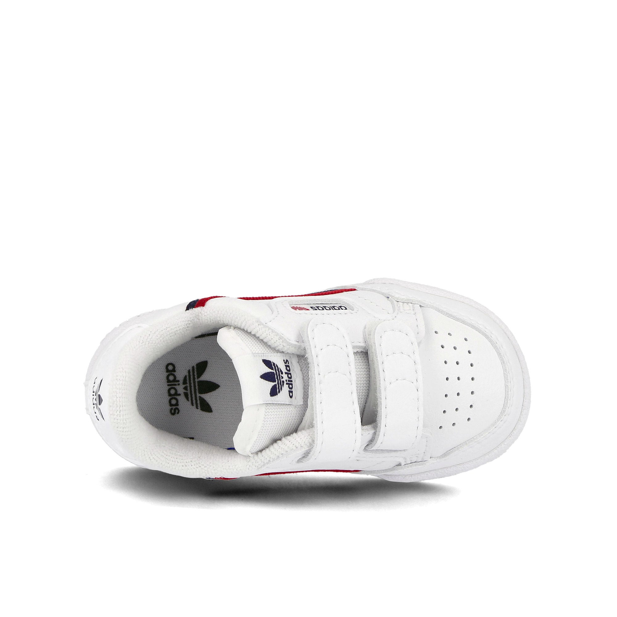 adidas continental 80 cf infants Running White / Running White / Scarlet Low Top Sneakers Detailfoto | Overkill