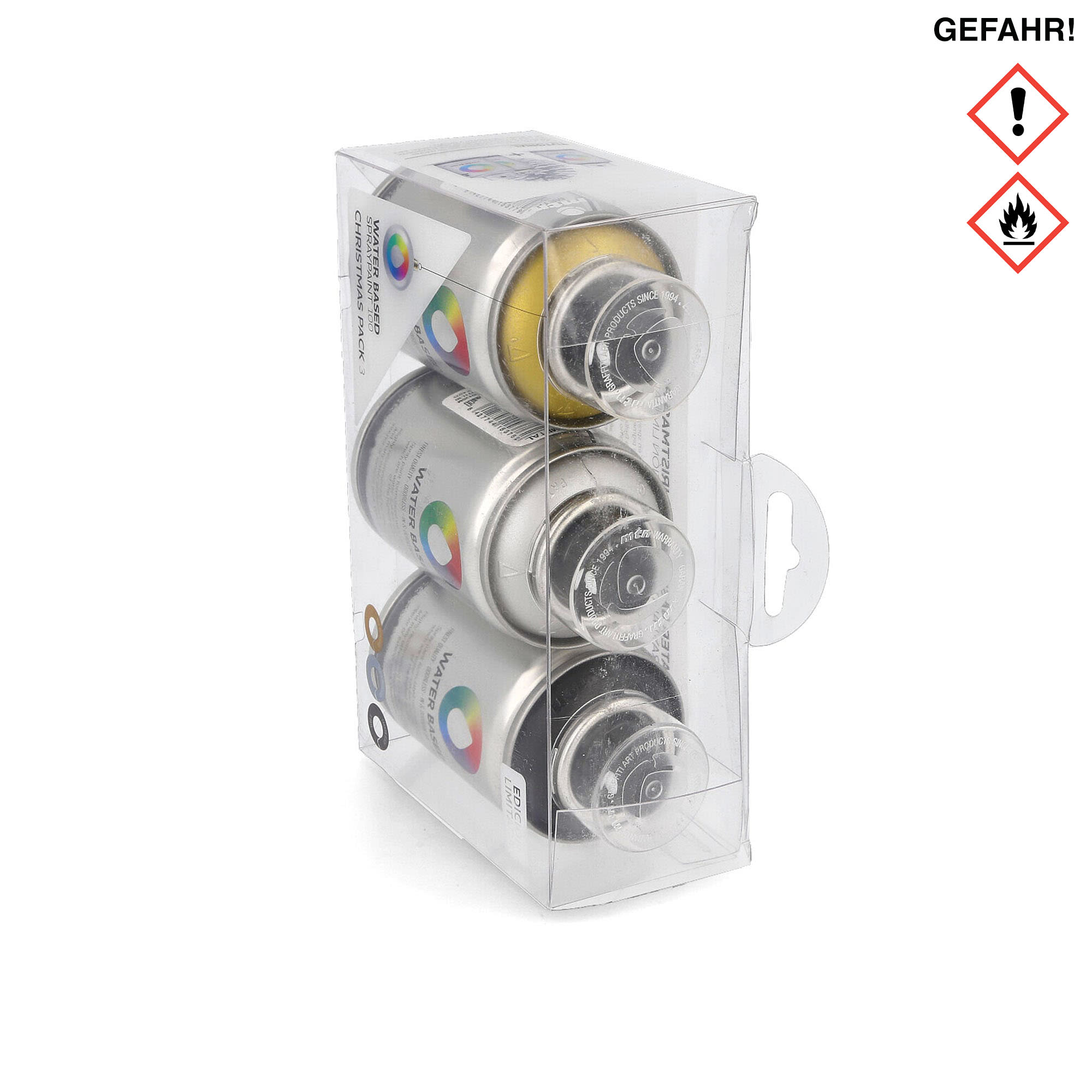MTN water based 3 pack christmas 100 ml Cans EX011W0035M | Overkill