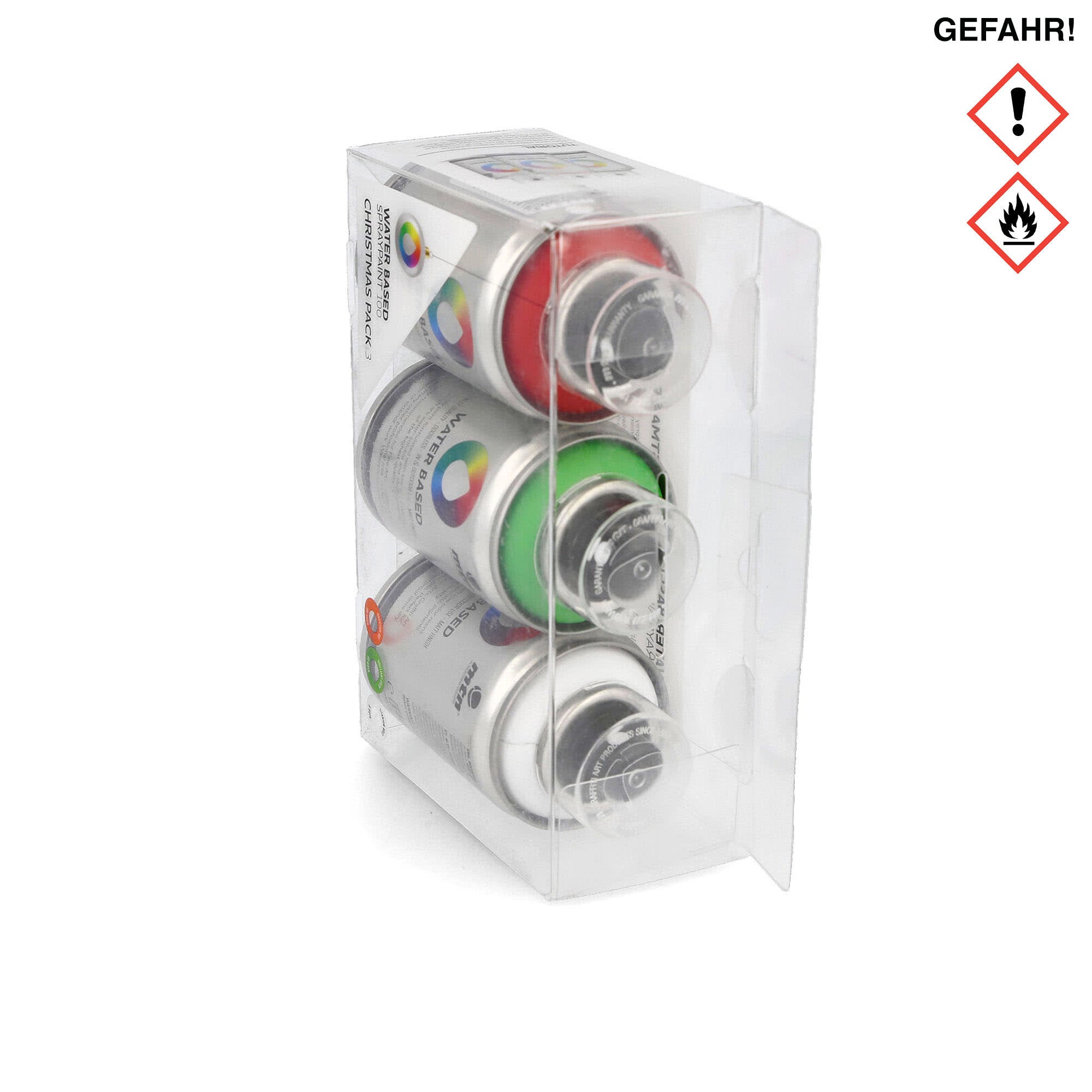 MTN water based 3 pack christmas 100 ml Cans EX011W0036M | Overkill