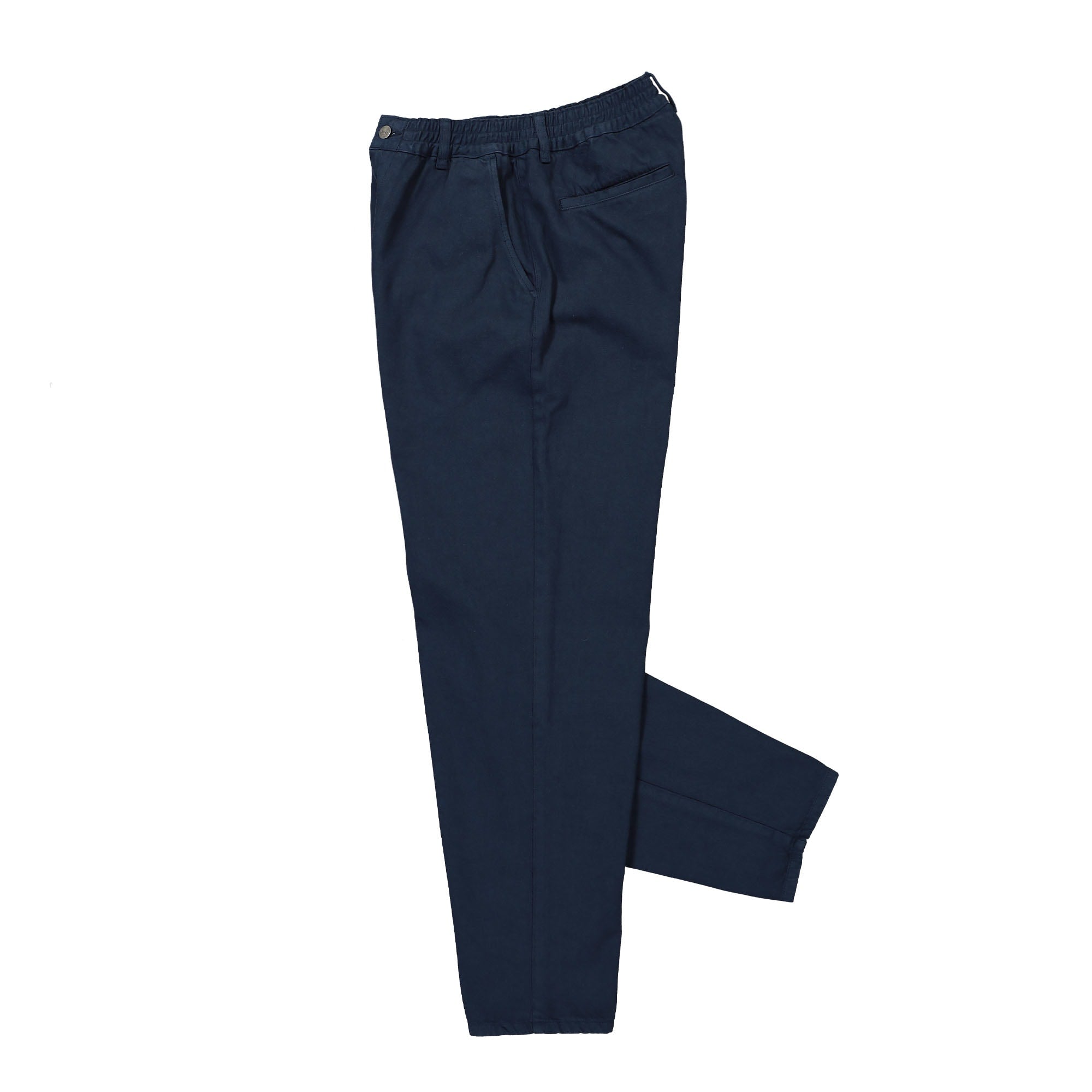 Forét Clay Twill Pants Navy Casual Pants Close-up | Overkill