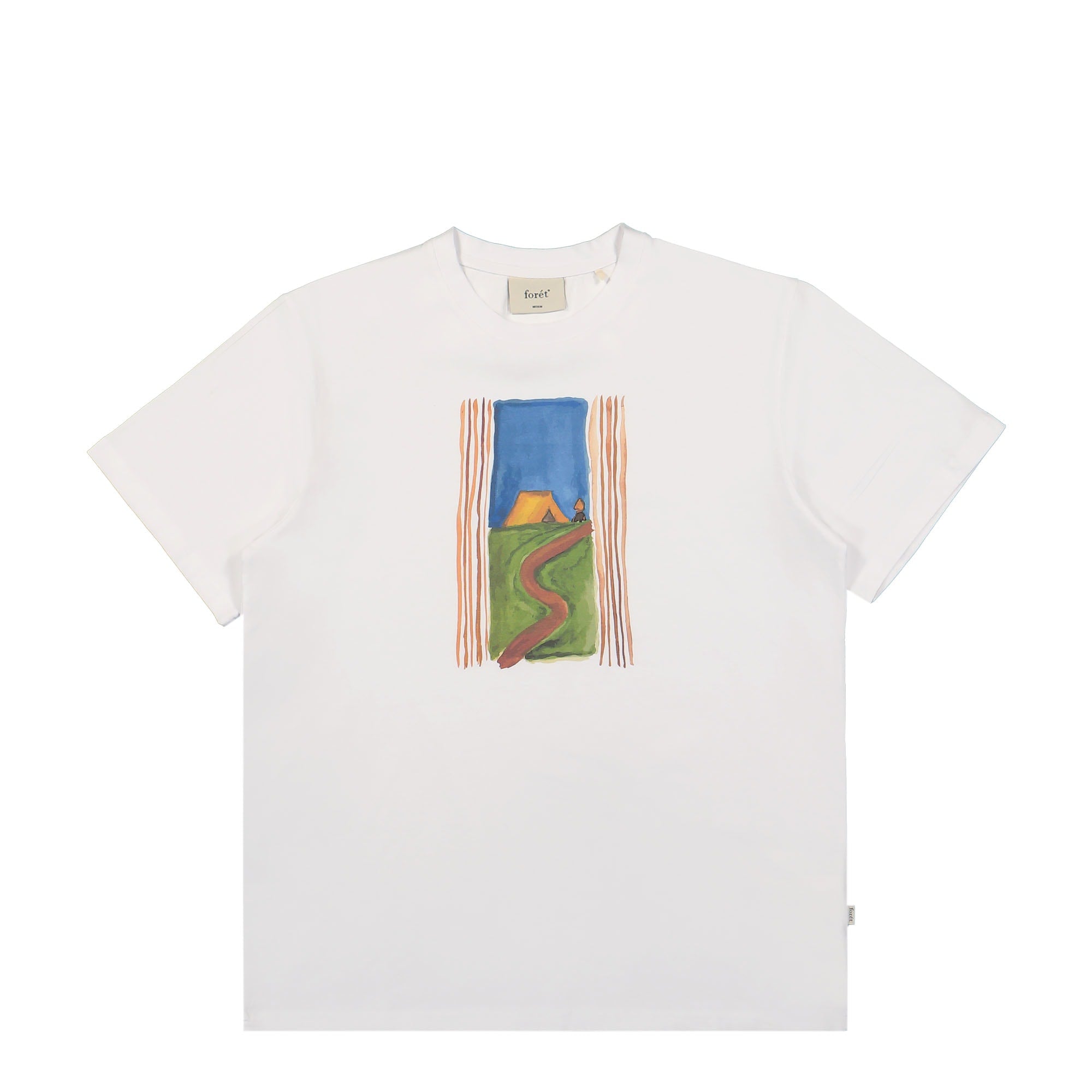 Forét Nomad T-Shirt White T-Shirts F1081 / White | Overkill