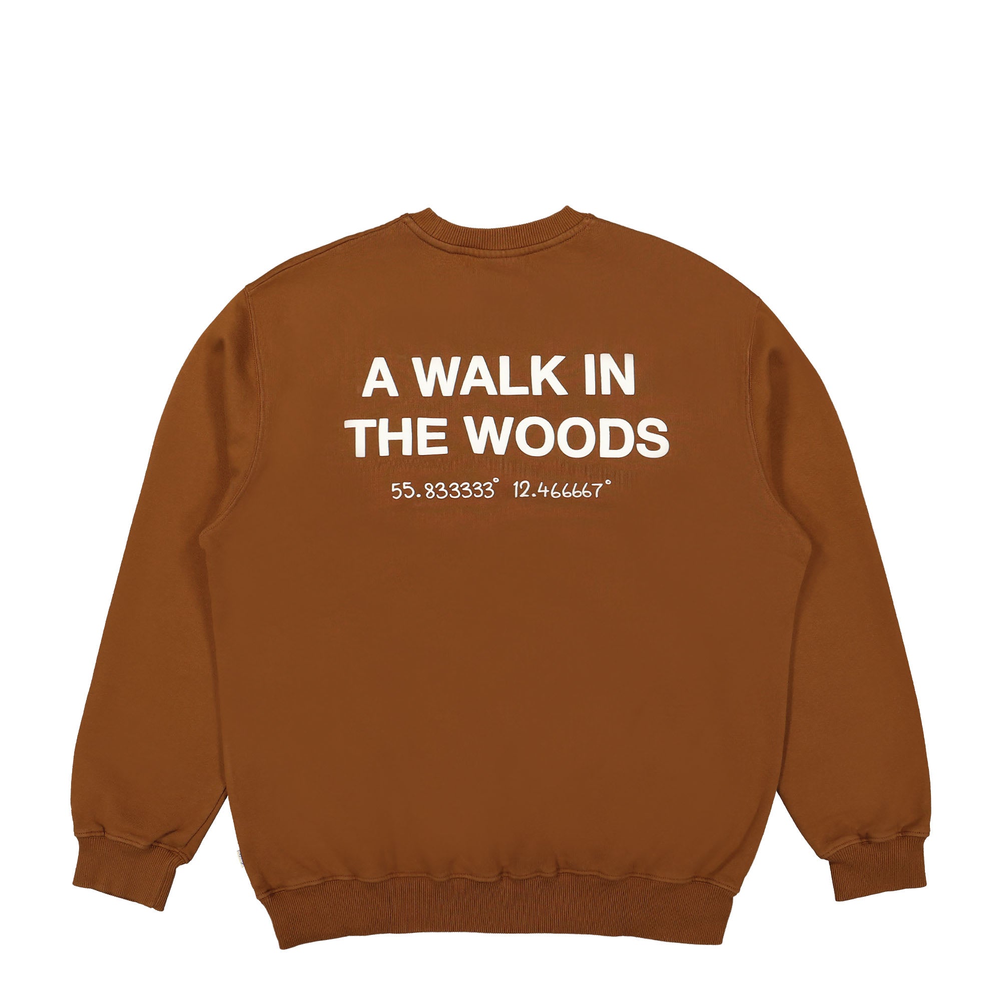 Forét Homage Sweatshirt Brown Sweatshirts Close-up | Overkill