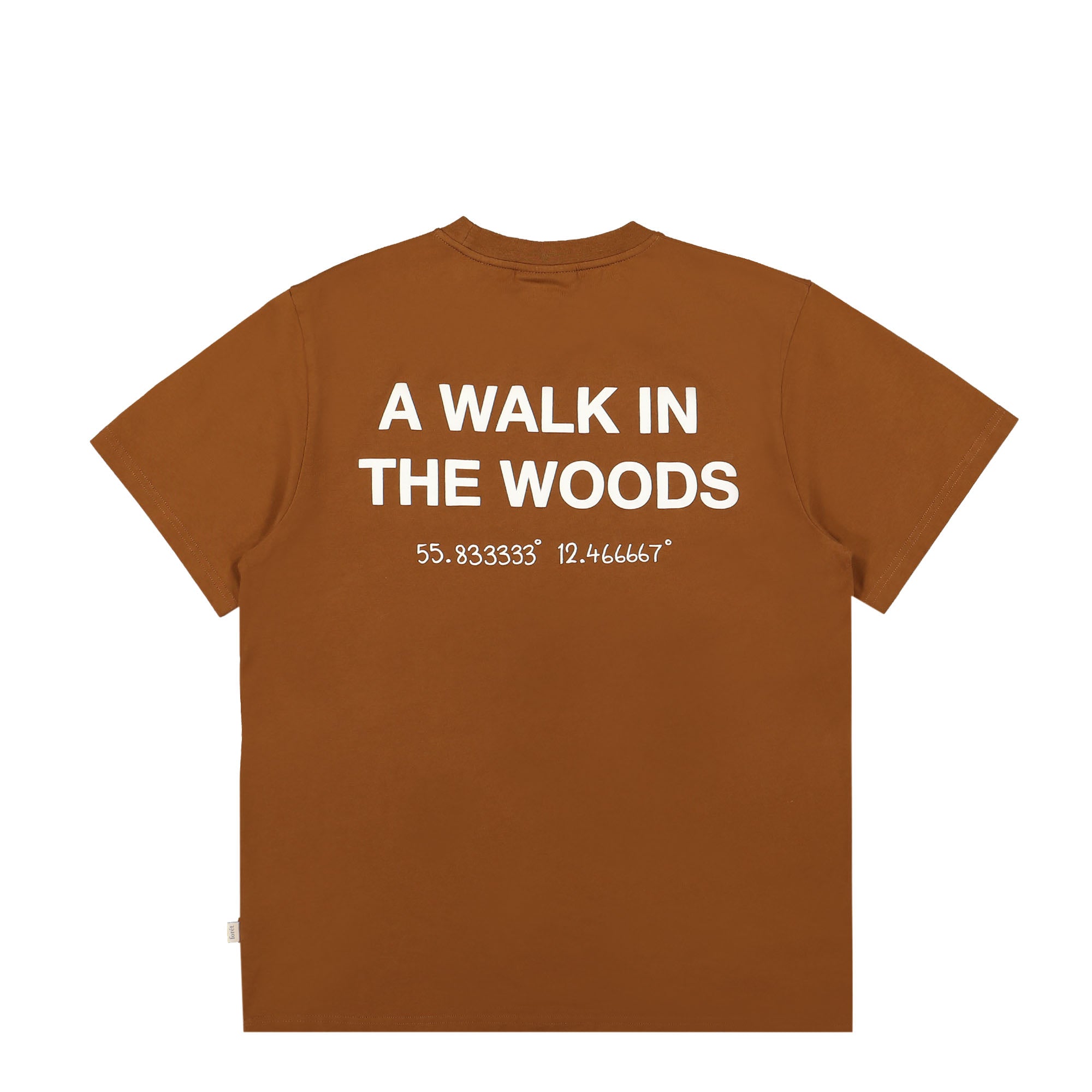 Forét Culture T-Shirt Brown T-Shirts Close-up | Overkill