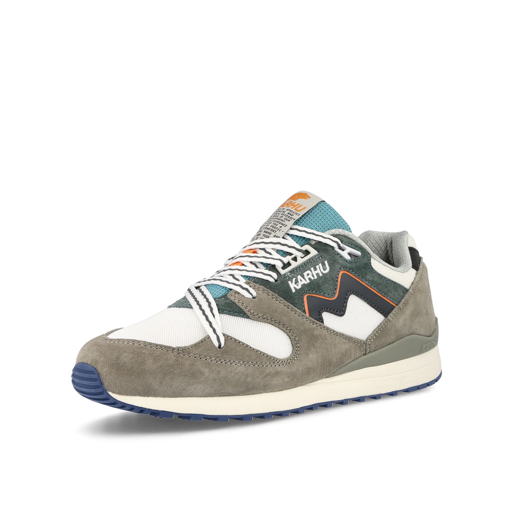 Karhu Synchron Classic Abbey Stone-Turbulence Low Top Sneakers Close Up | Overkill