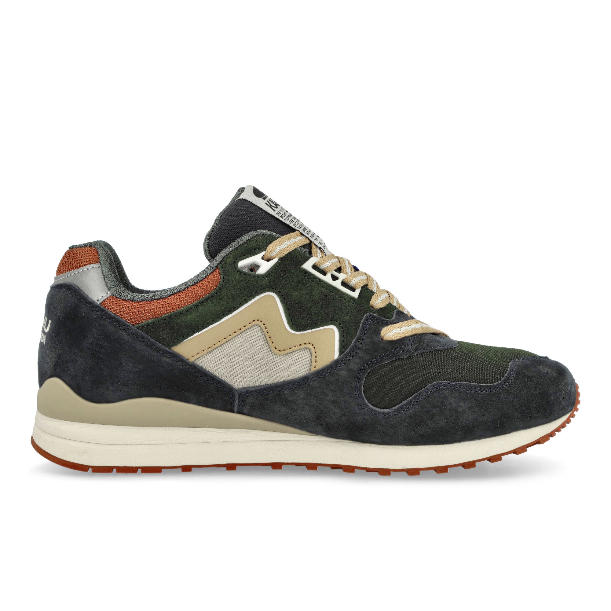 Karhu Synchron Classic India Ink-Kombu Green Low Top Sneakers Silhouette | Overkill