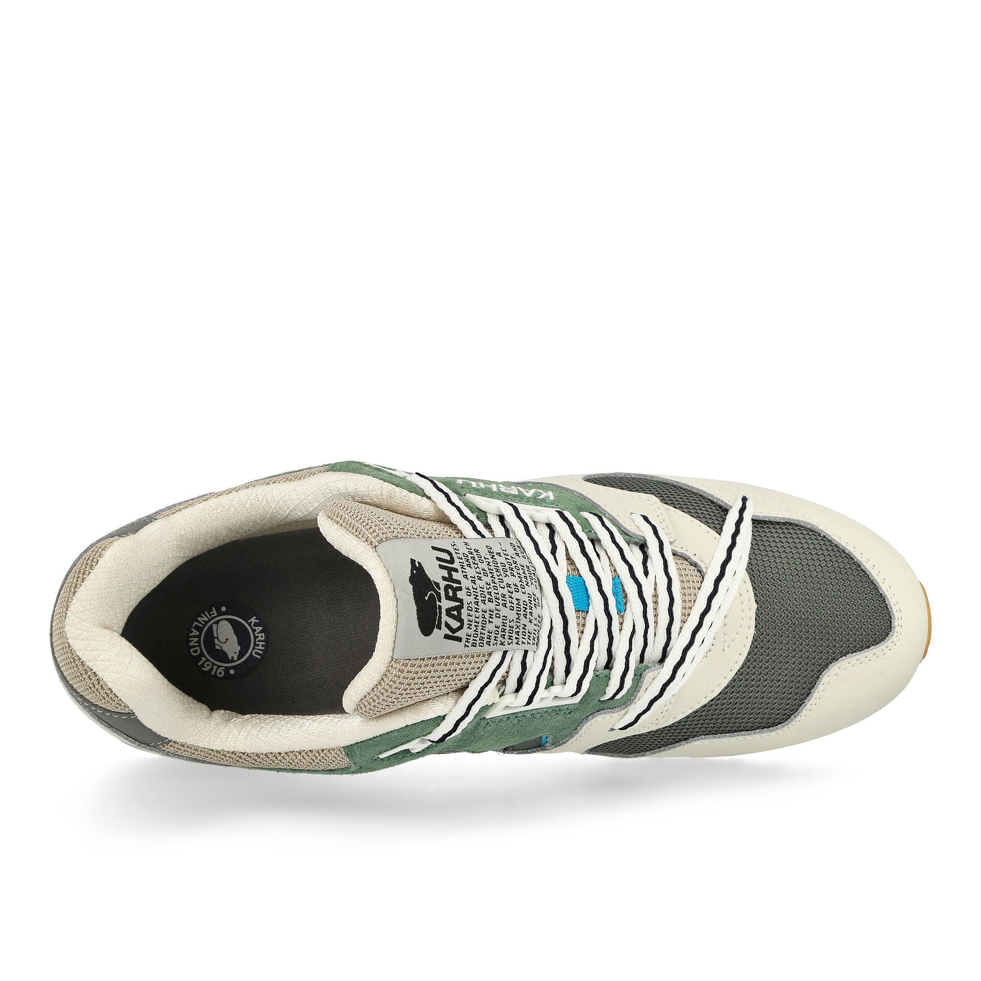 Karhu Synchron Classic Lily White / Forest Green Low Top Sneakers Detailfoto | Overkill