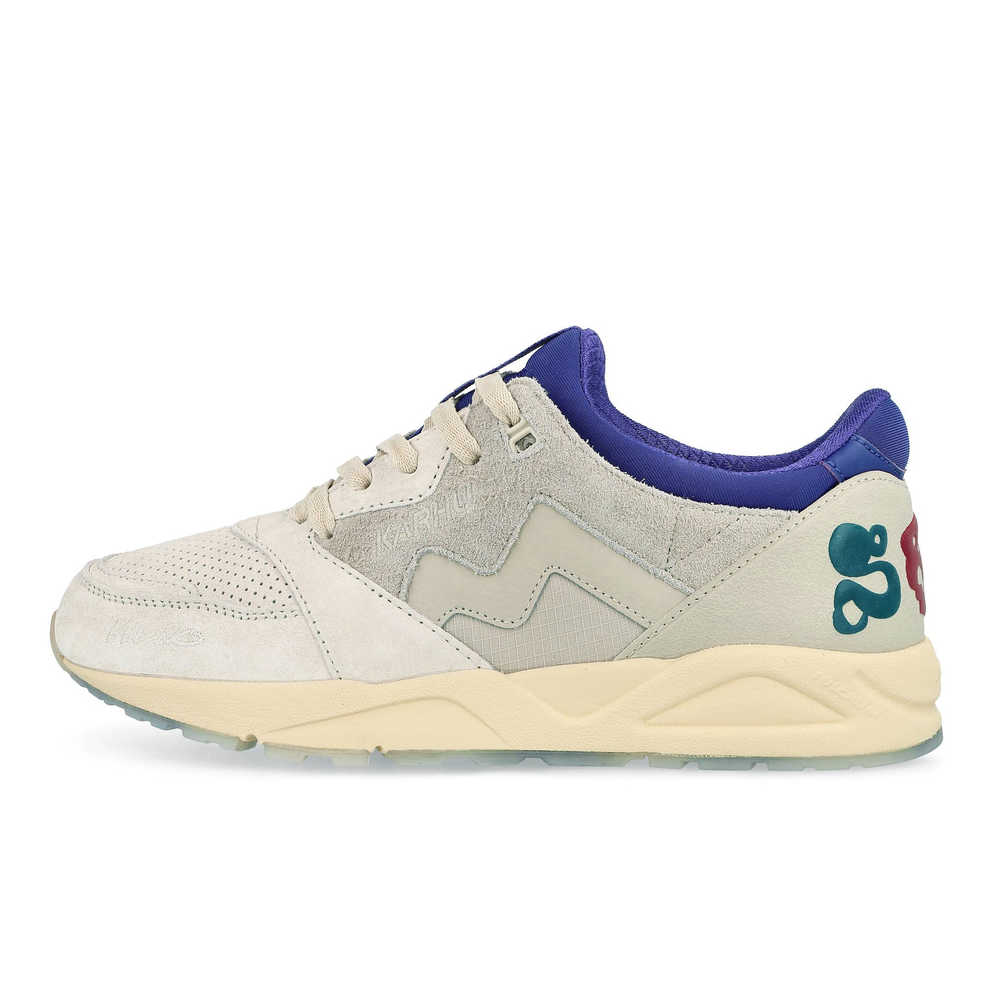 Karhu Karhu x Spectrum x EGS Aria 95 Silver Birch / Spectrum Blue Low Top Sneakers F803124 | Overkill