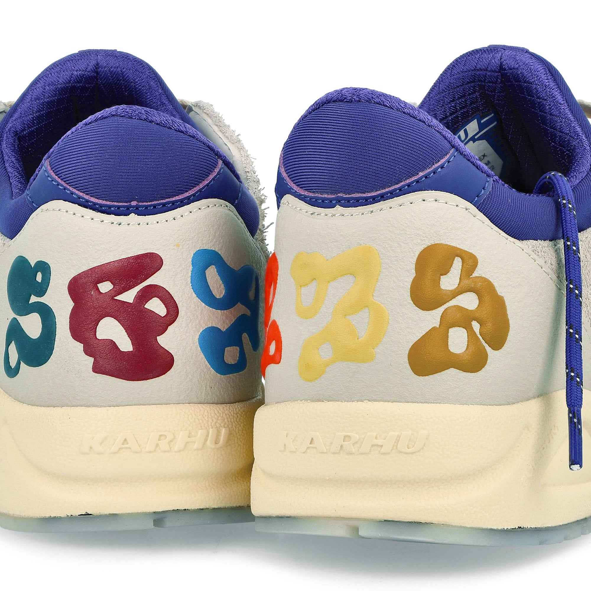 Karhu Karhu x Spectrum x EGS Aria 95 Silver Birch / Spectrum Blue Low Top Sneakers Detailfoto | Overkill