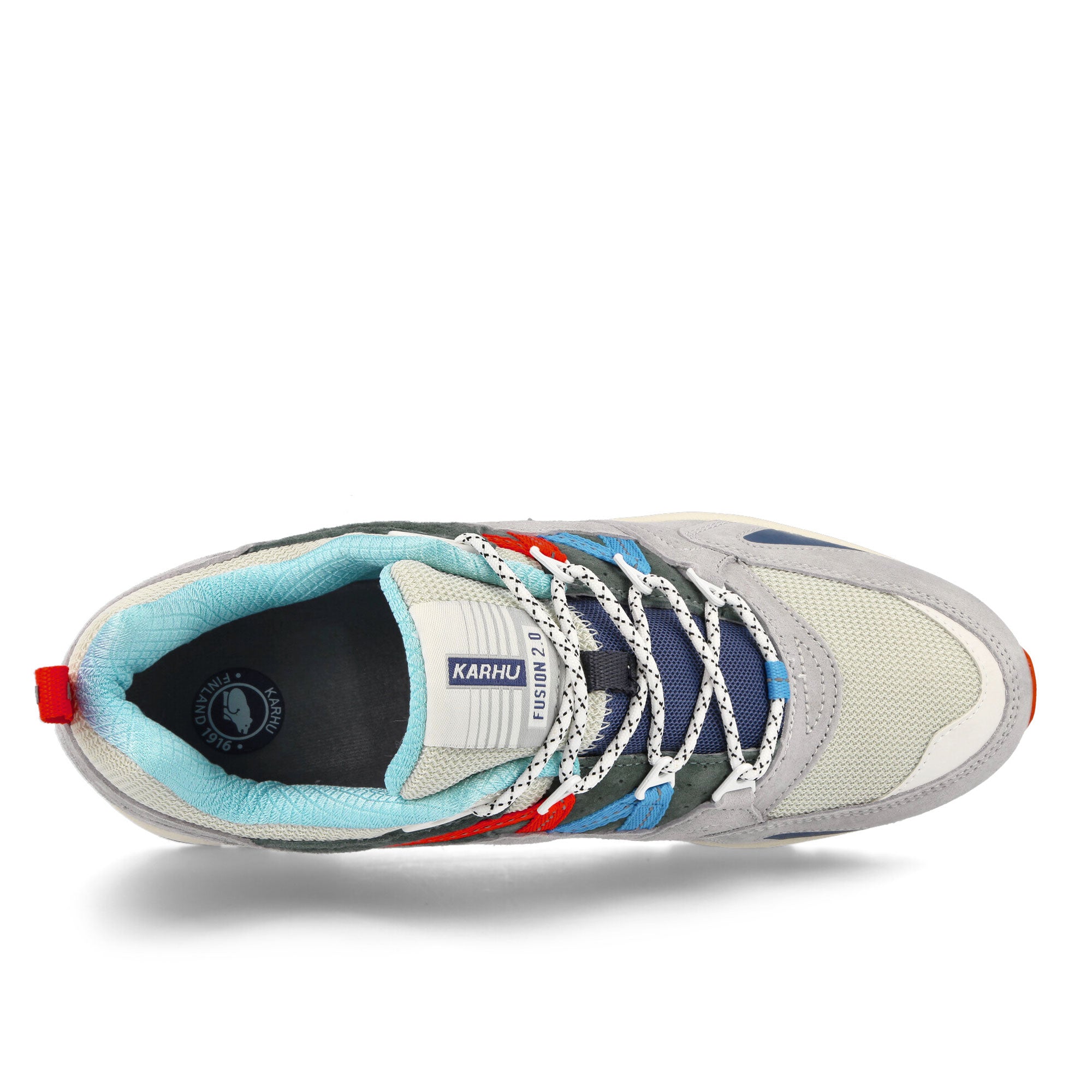 Karhu Fusion 2.0 Dawn Blue-Scarlet Ibis Sneakers Detailfoto | Overkill