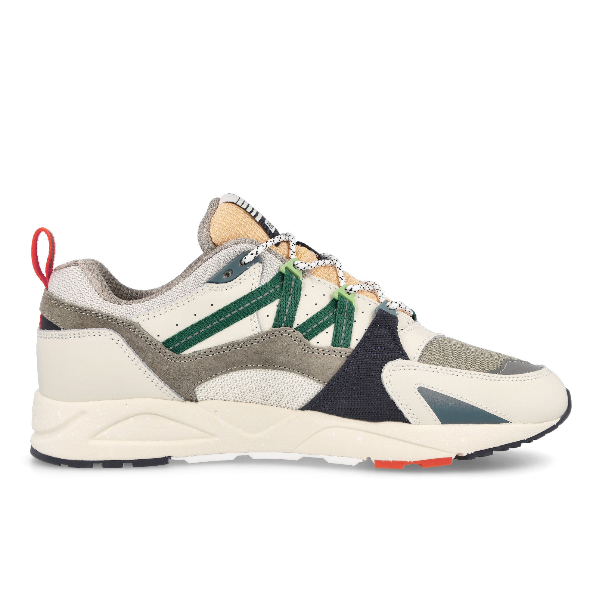 Karhu Fusion 2.0 Lily White-Foliage Green Low Top Sneakers Silhouette | Overkill
