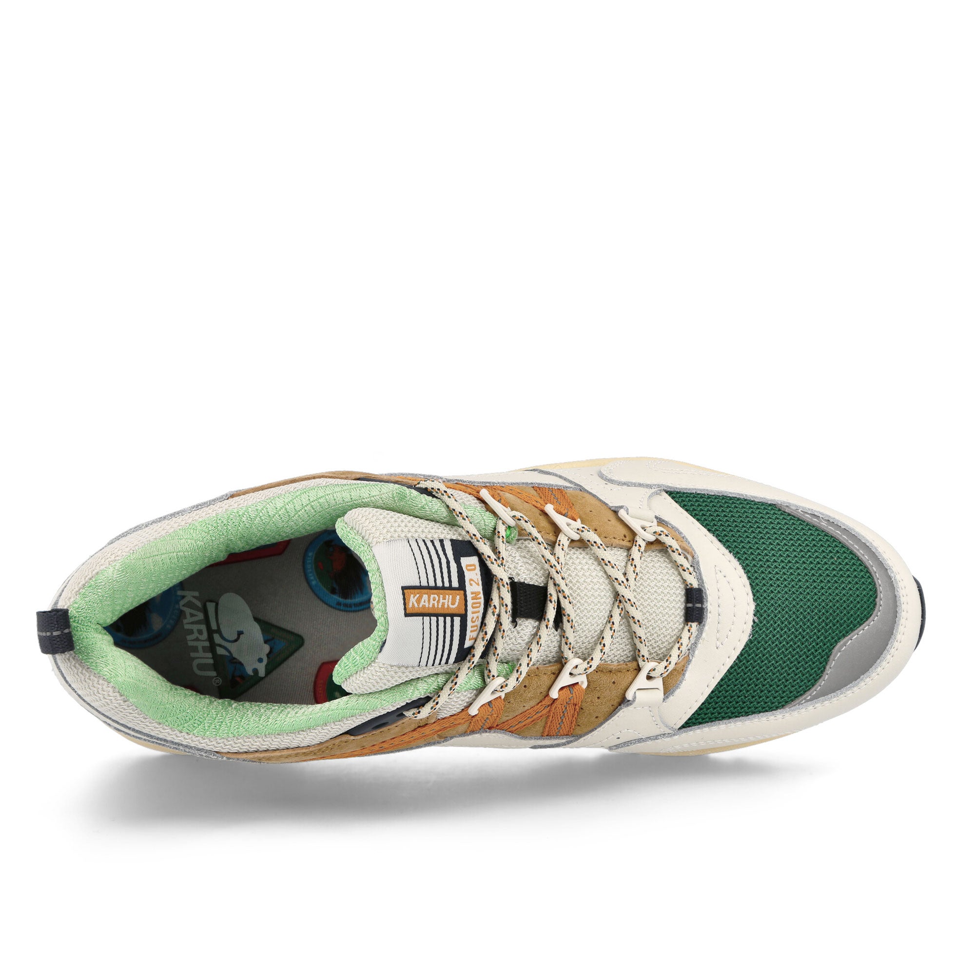 Karhu Fusion 2.0 Lily White-Nugget Low Top Sneakers Detailfoto | Overkill