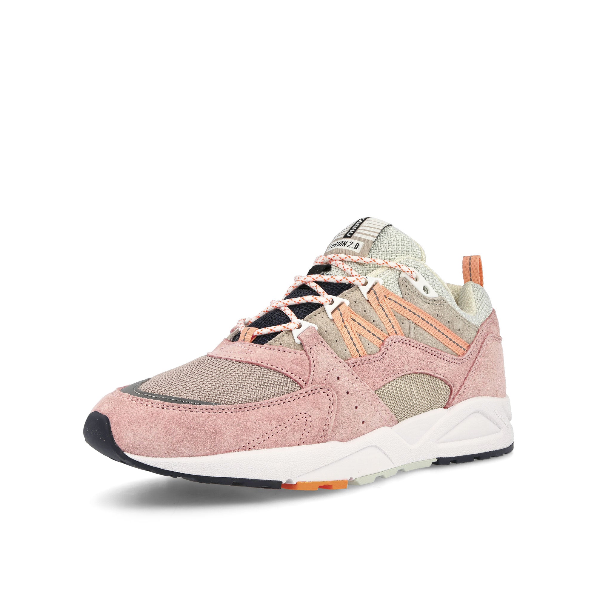 Karhu Fusion 2.0 Peach Whip-Peach Nectar Low Top Sneakers Close Up | Overkill