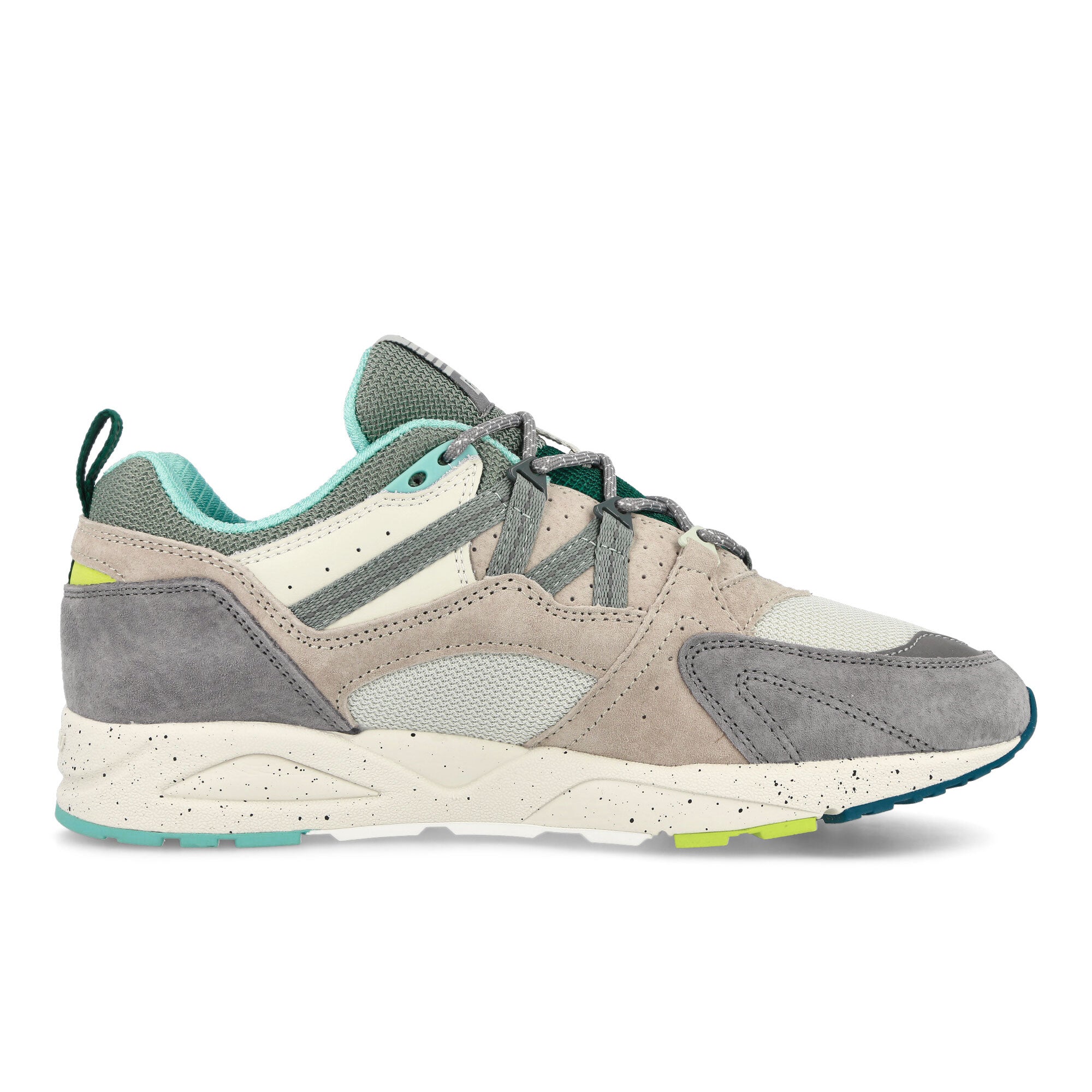 Karhu Fusion 2.0 Ultimate Gray-Iceberg Green Low Top Sneakers Silhouette | Overkill