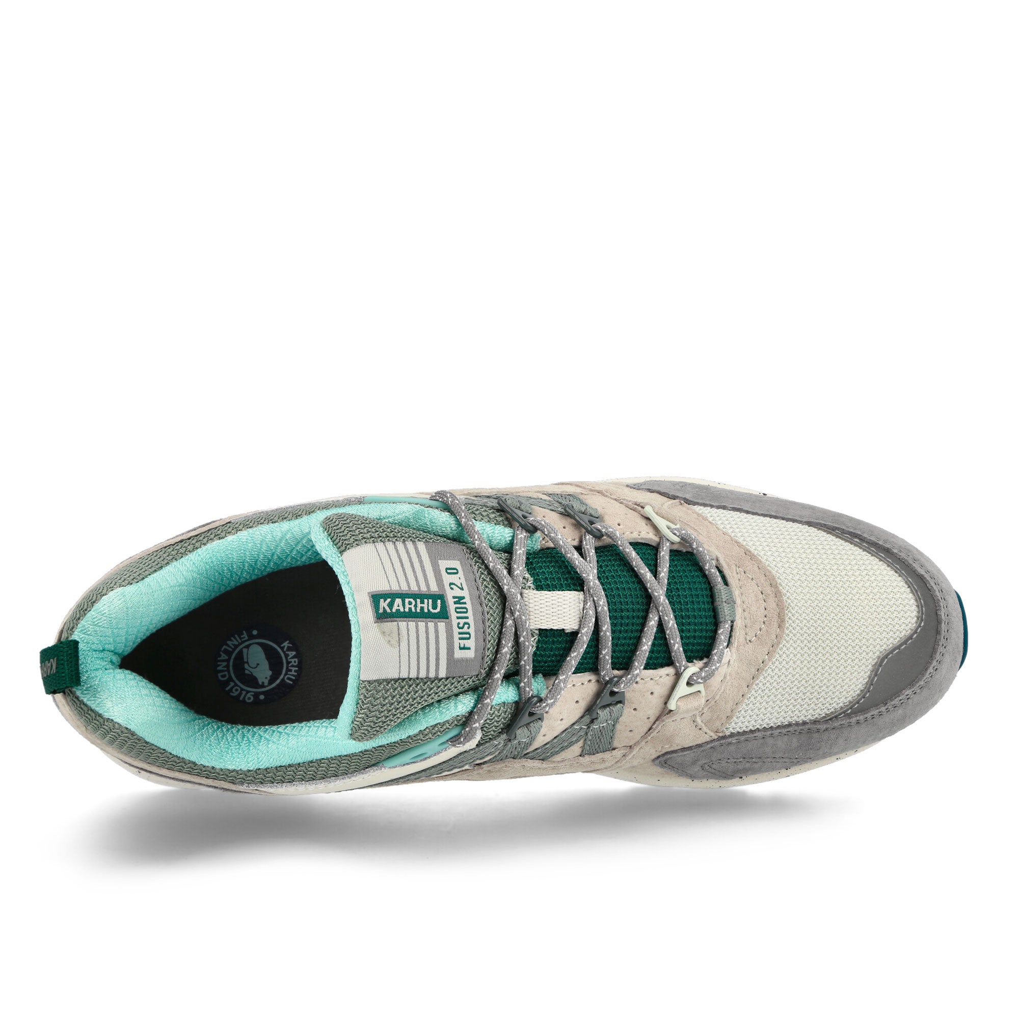 Karhu Fusion 2.0 Ultimate Gray-Iceberg Green Low Top Sneakers Detailfoto | Overkill