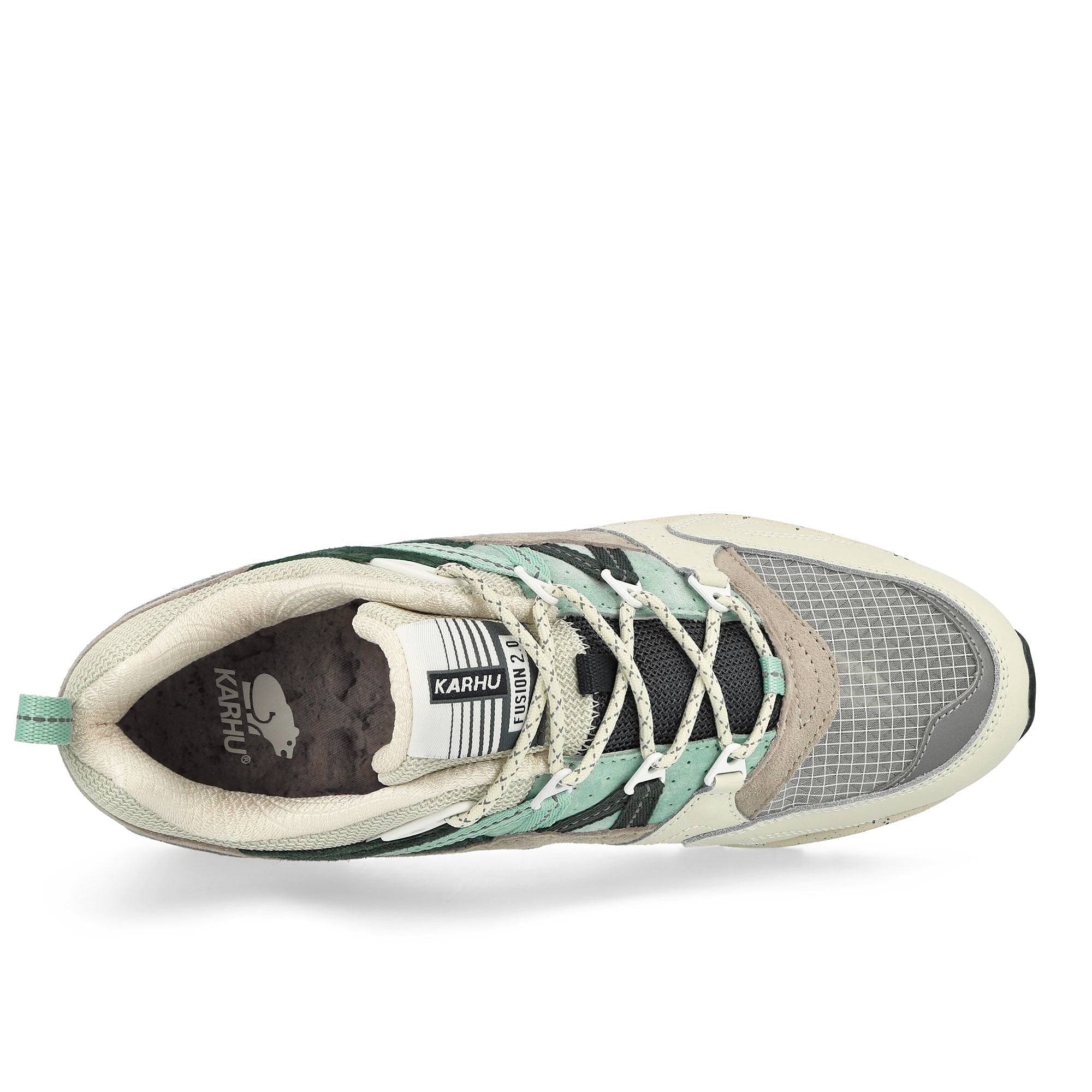 Karhu Fusion 2.0 Lily White / Surf Spray Low Top Sneakers Detailfoto | Overkill