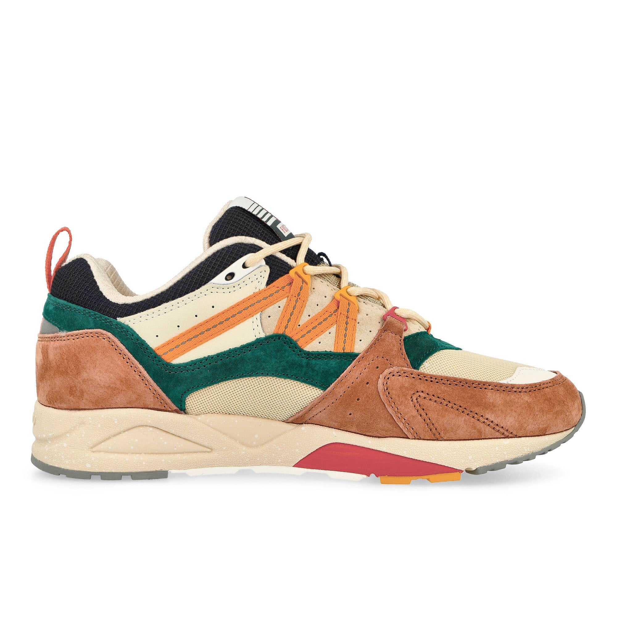 Karhu Fusion 2.0 Cork / Tangerine Low Top Sneakers Silhouette | Overkill