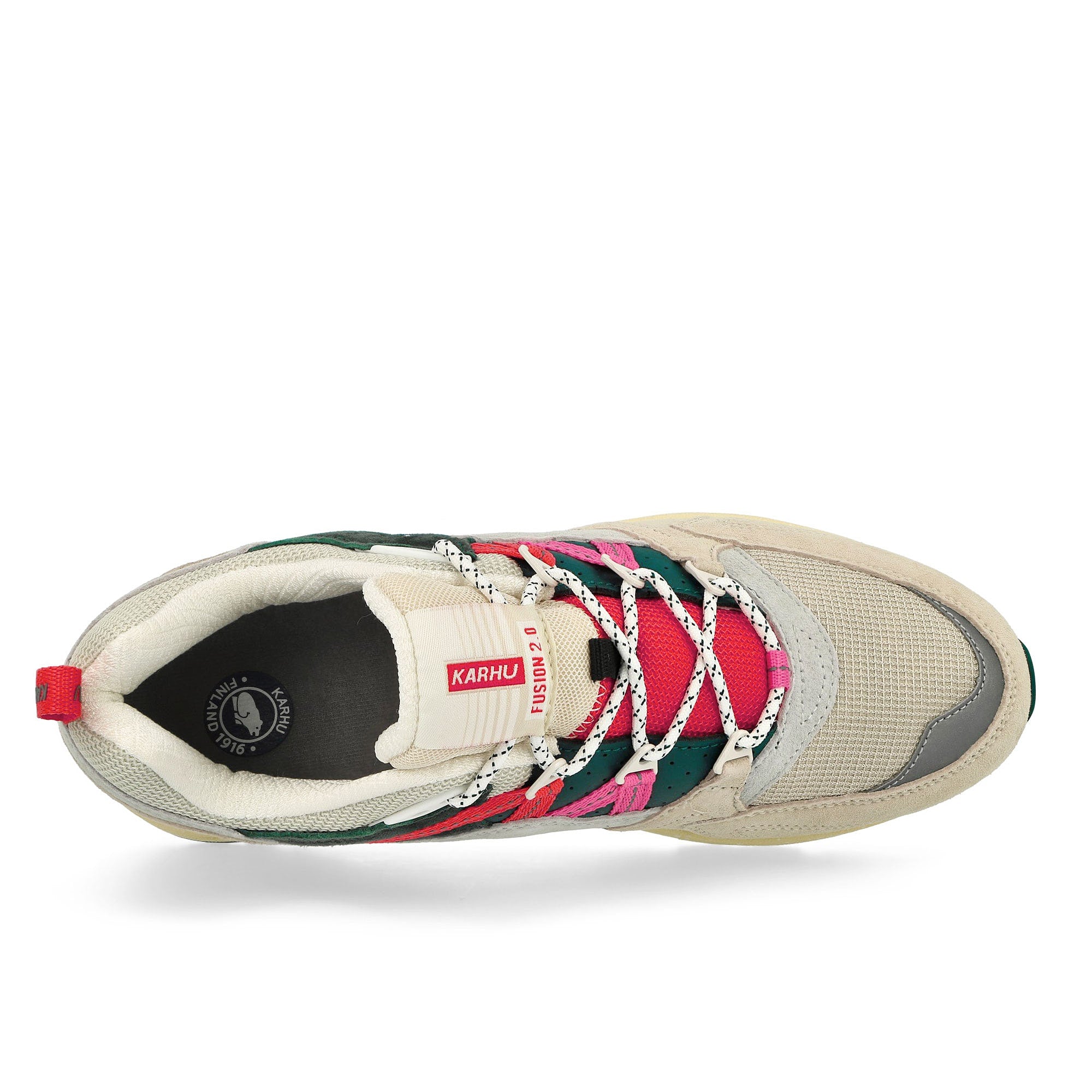 Karhu Fusion 2.0 Whitecap Gray / Cayenne Low Top Sneakers Detailfoto | Overkill