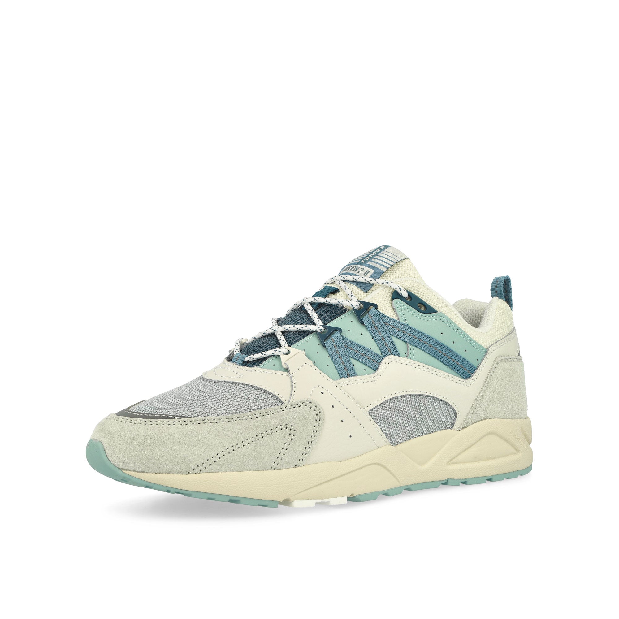 Karhu Fusion 2.0 Foggy Dew / Blue Heaven Low Top Sneakers Close Up | Overkill