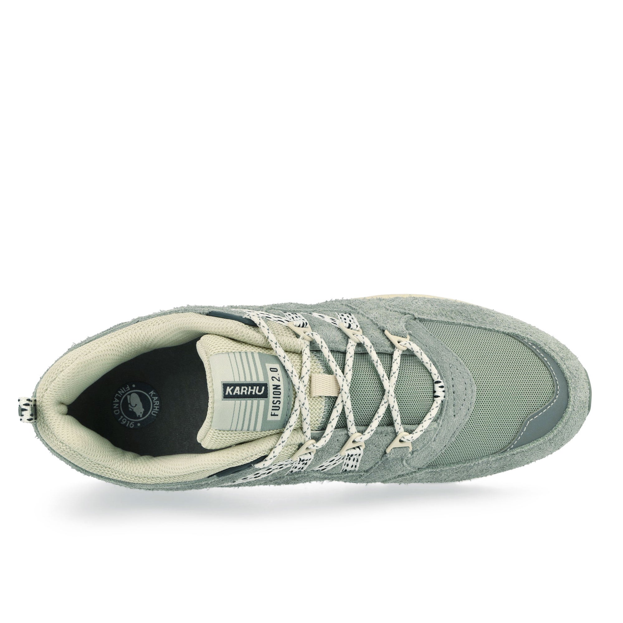 Karhu Fusion 2.0 Aqua Gray Low Top Sneakers F804191 Detailfoto | Overkill
