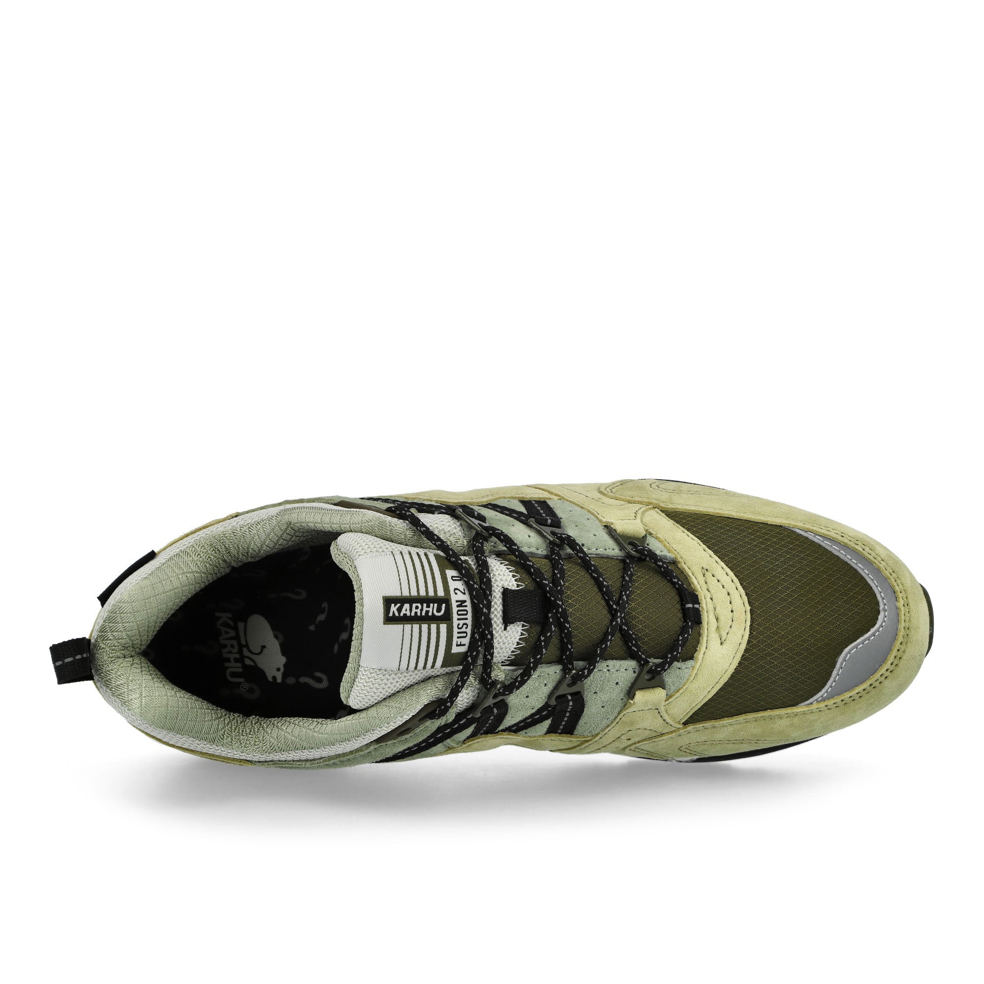 Karhu Fusion 2.0 Pale Olive Green / Jet Black Low Top Sneakers F804196 Detailfoto | Overkill
