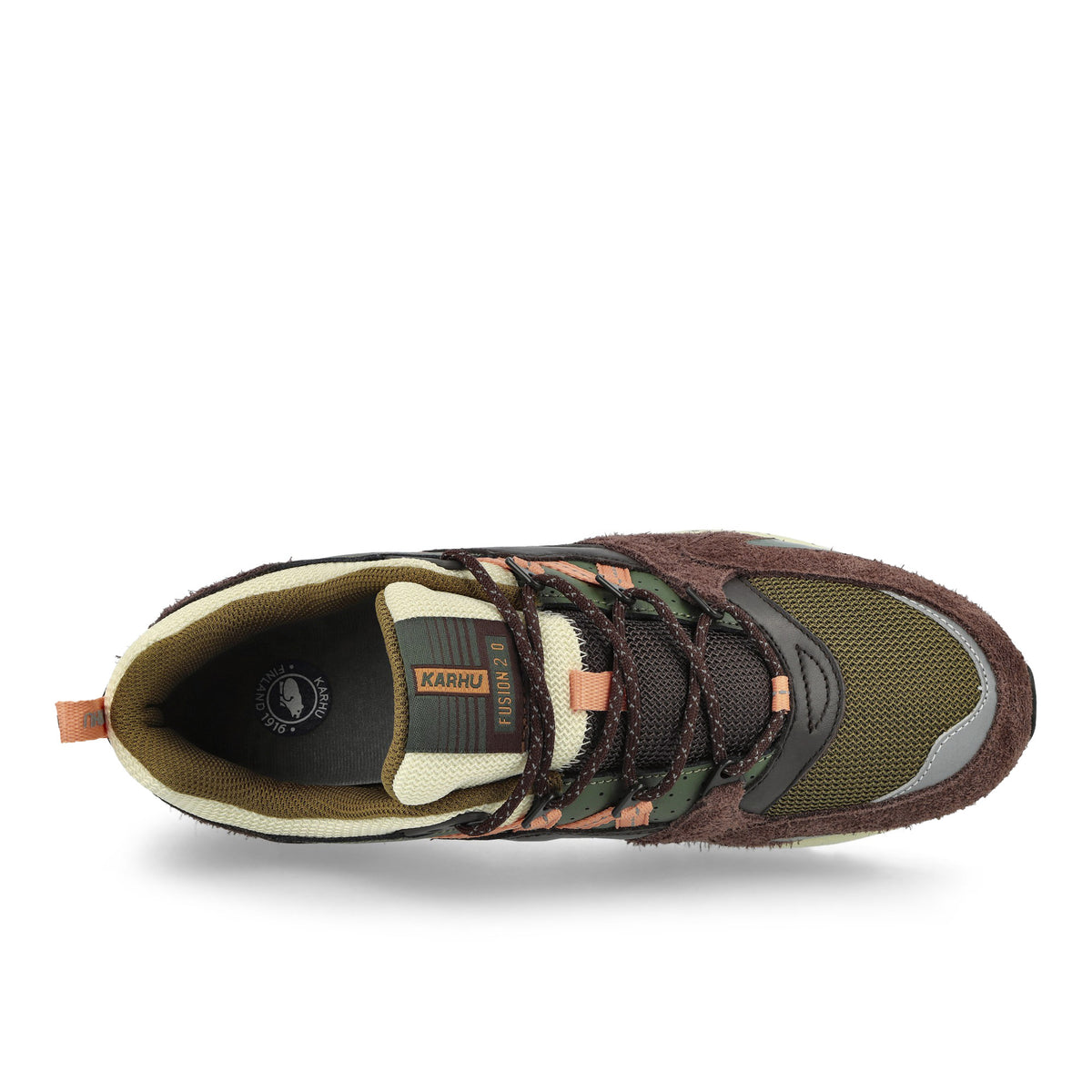 Karhu Fusion 2.0 Shaved Chocolate / Peach Bloom Low Top Sneakers F804209 Detailfoto | Overkill