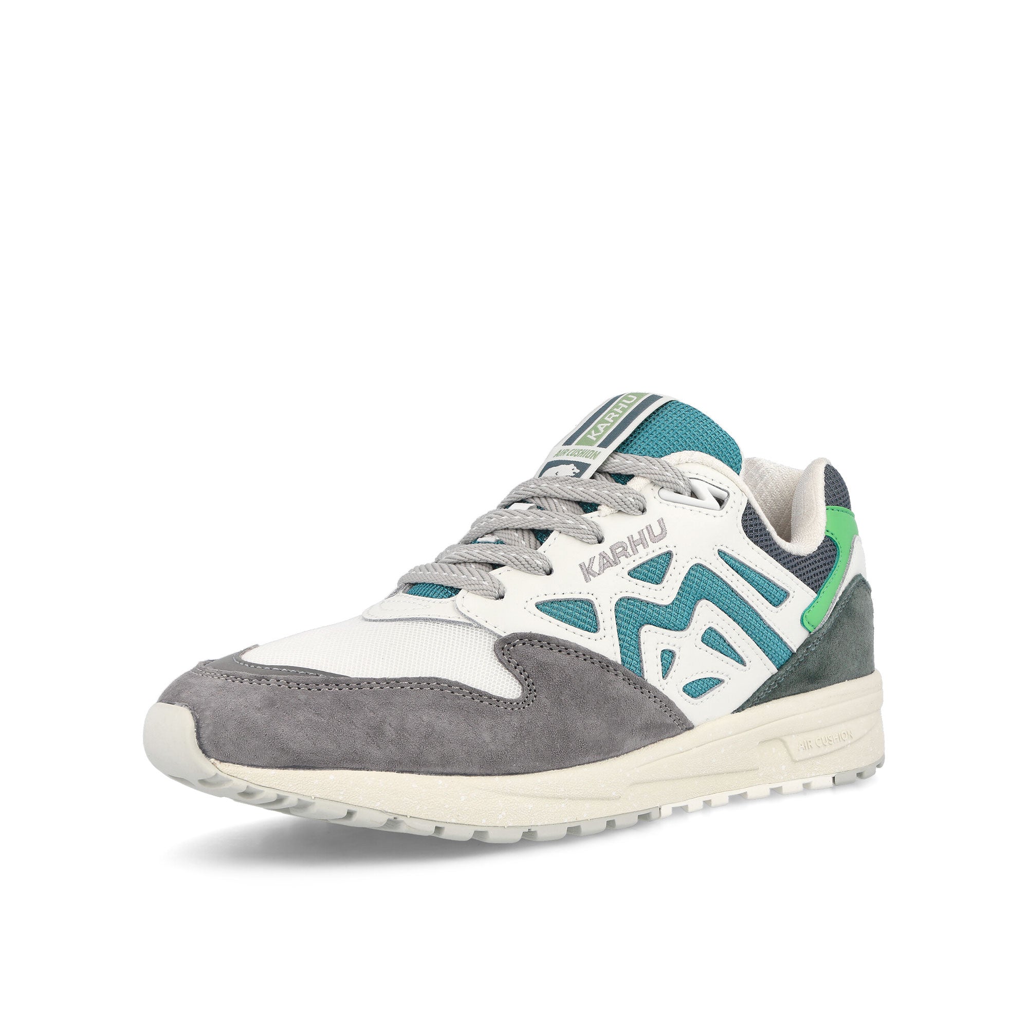 Karhu Legacy 96 Sleet-Brittany Blue Low Top Sneakers Close Up | Overkill