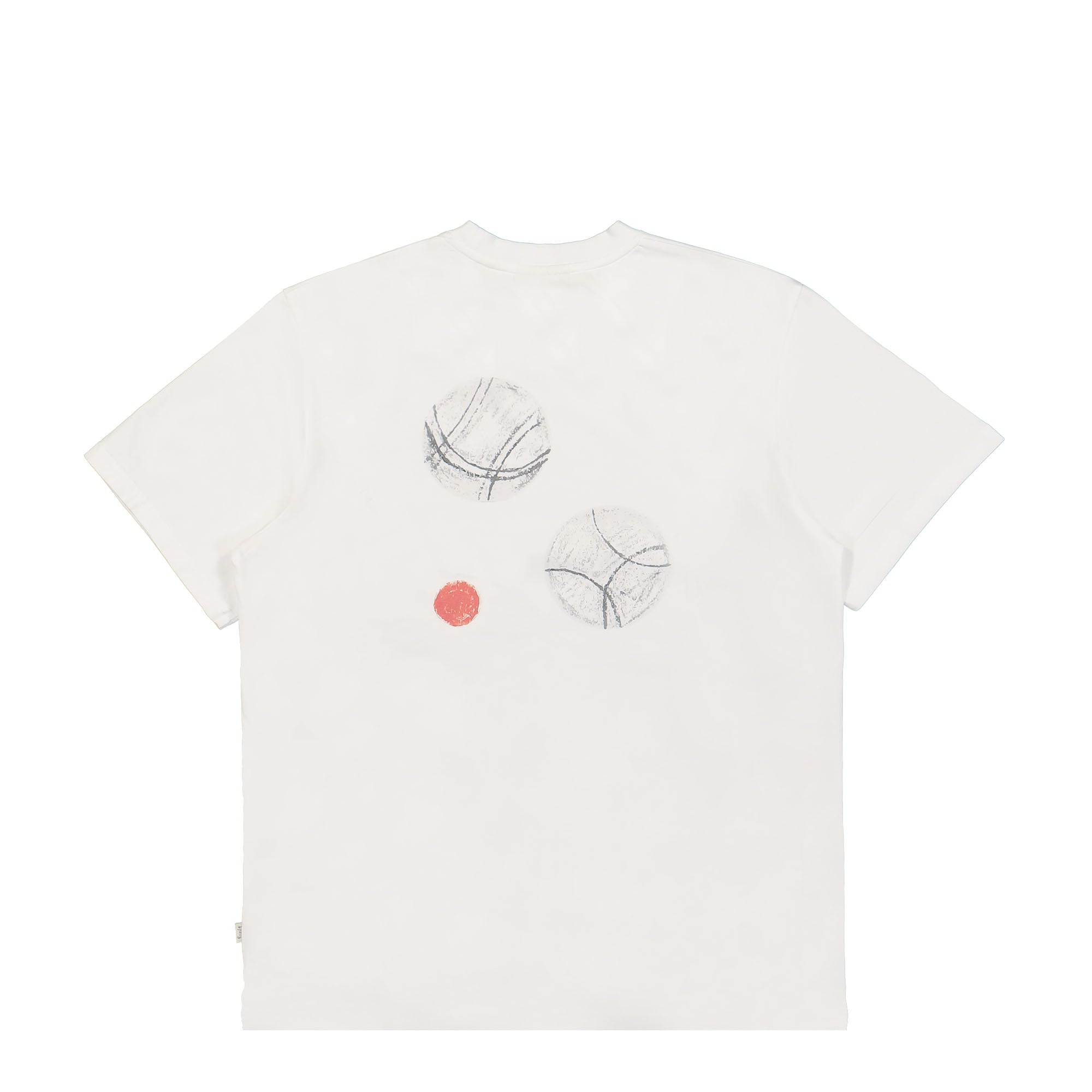 Forét Boule T-Shirt White T-Shirts Close-up | Overkill