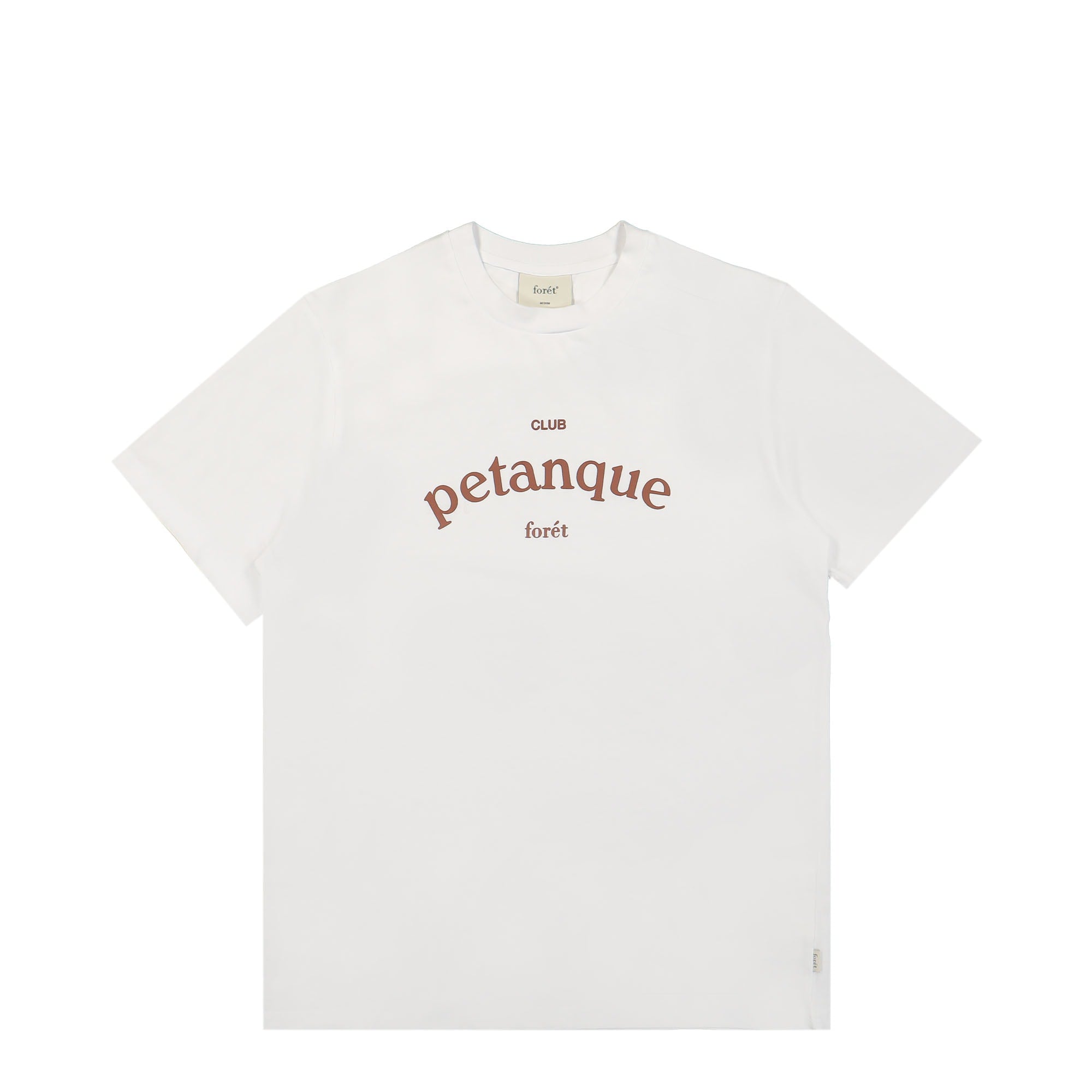 Forét Petanque T-Shirt White T-Shirts F924 / White | Overkill