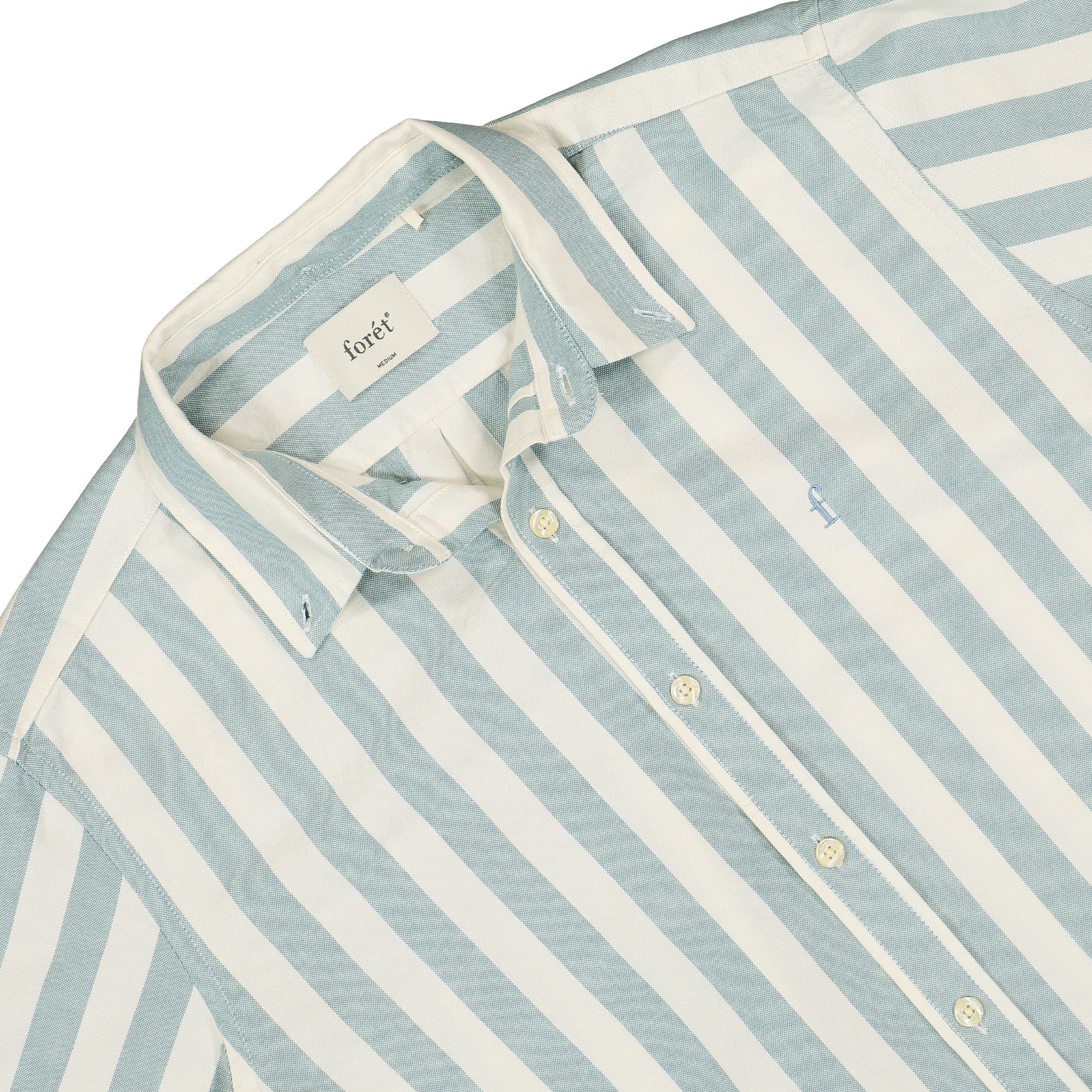 Forét Life Shirt Smoke Blue / Cloud Shirts Close-up | Overkill