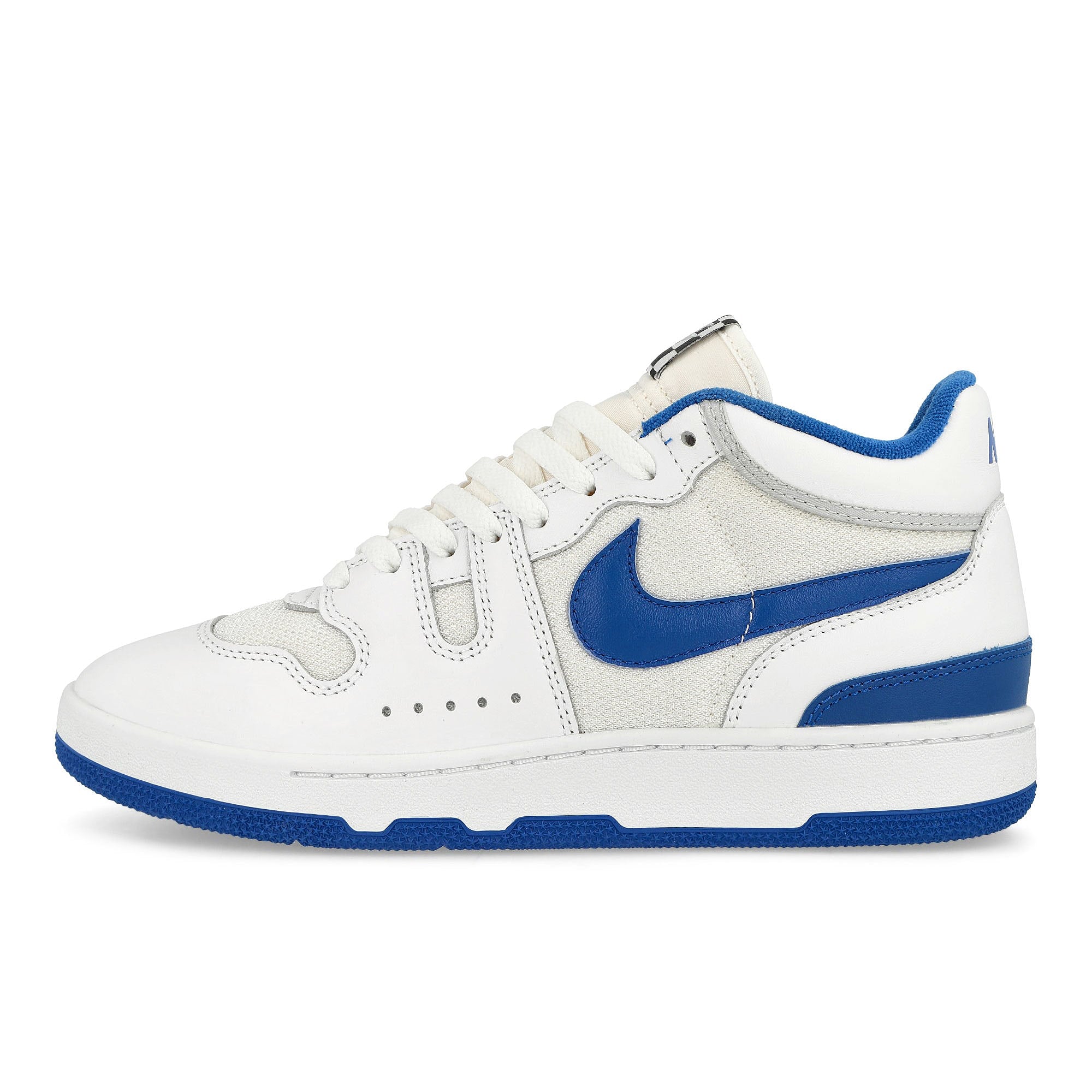 Nike Attack White / Game Royal - Pure Platinum - Black Mid Top Sneakers FB1447 100 | Overkill