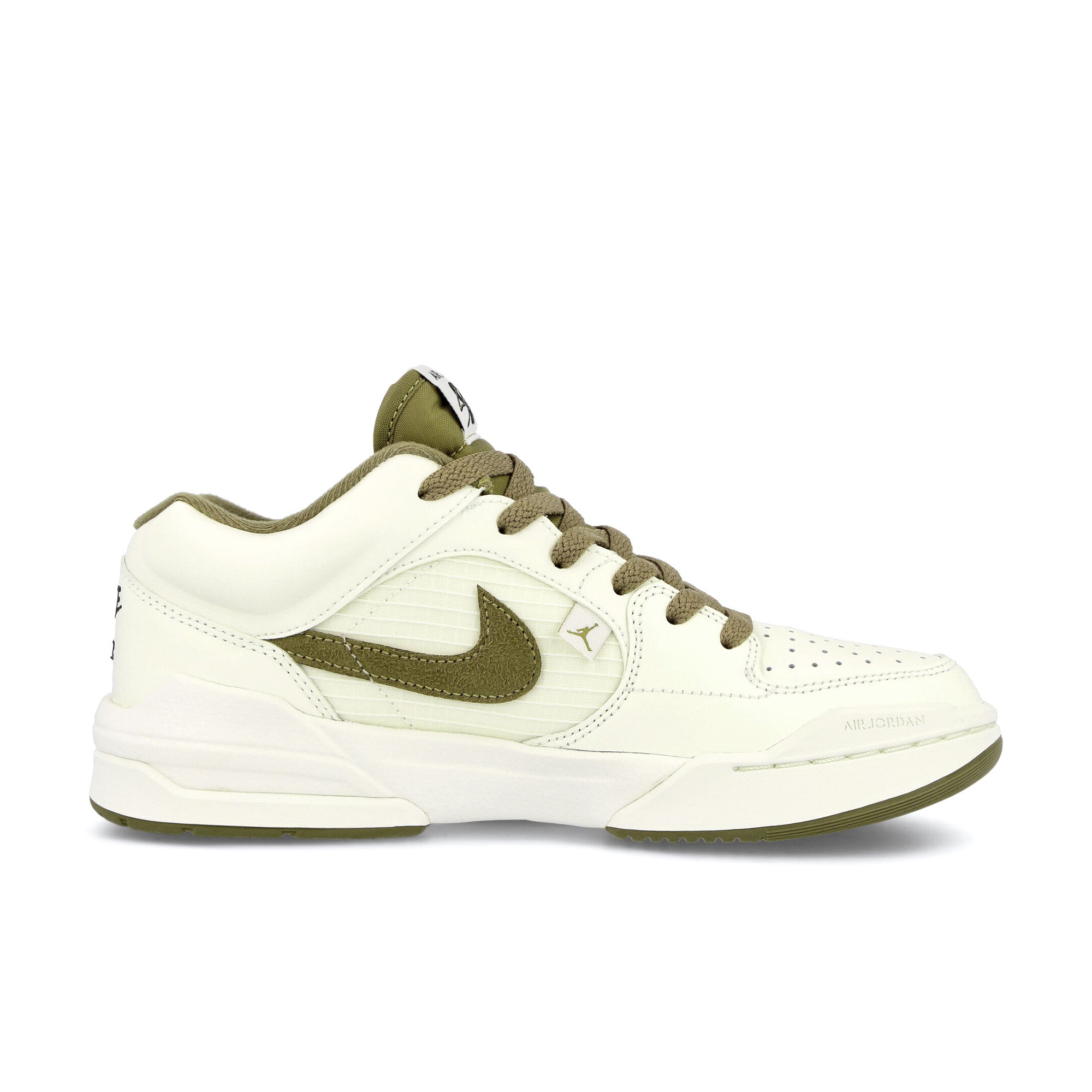 Jordan W Stadium 90 Sail-Brown Kelp - Black Low Top Sneakers Silhouette | Overkill