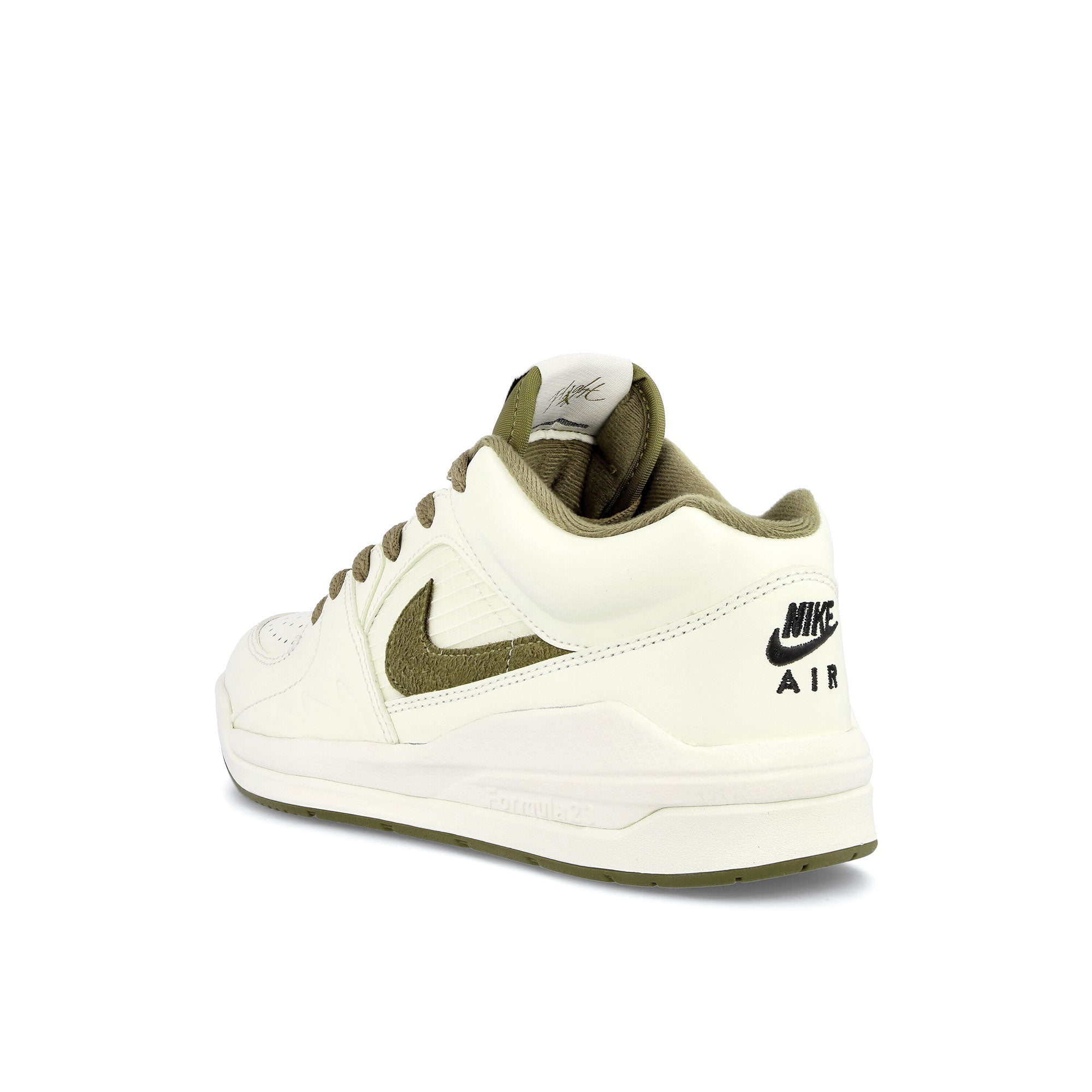 Jordan W Stadium 90 Sail-Brown Kelp - Black Low Top Sneakers Material | Overkill