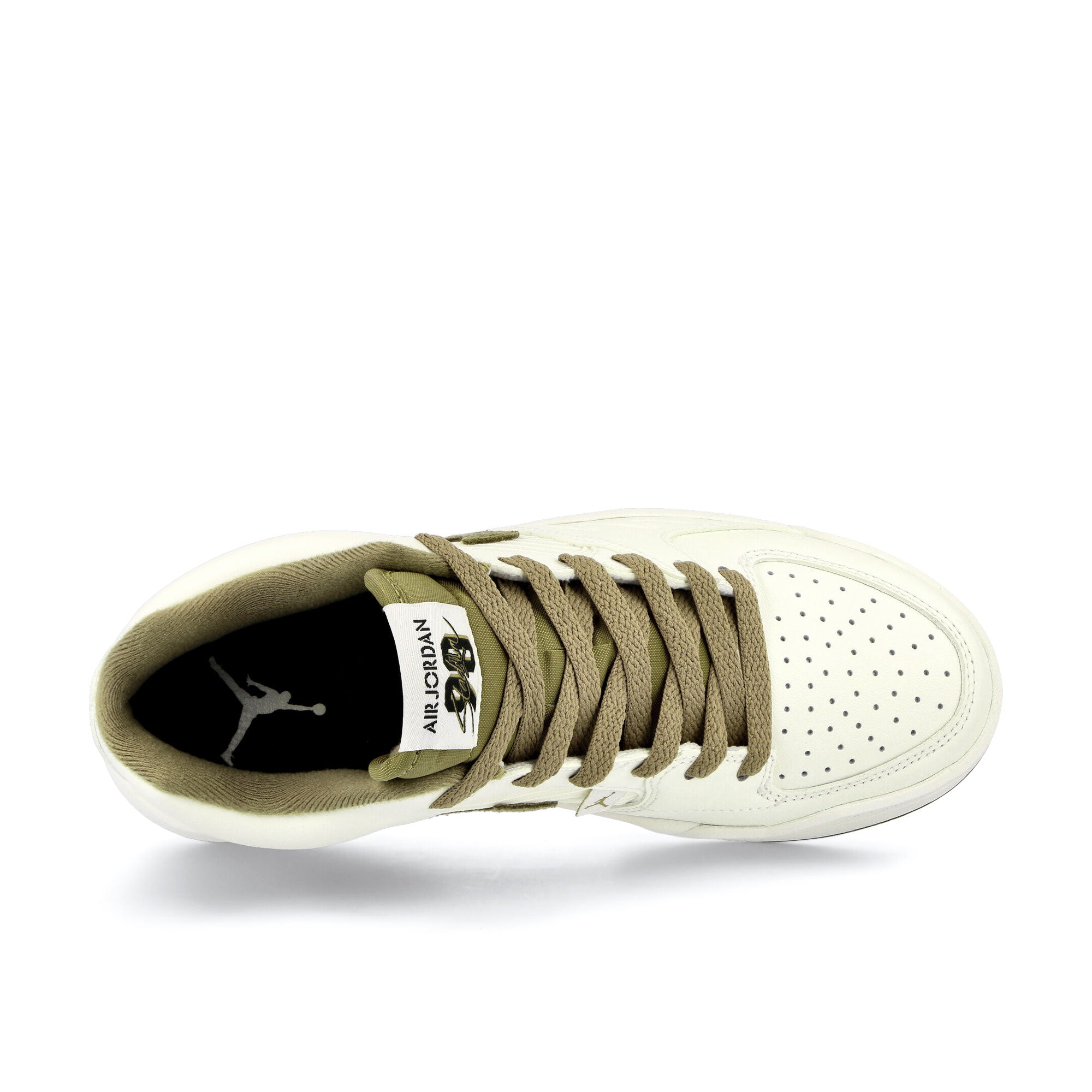 Jordan W Stadium 90 Sail-Brown Kelp - Black Low Top Sneakers Detailfoto | Overkill