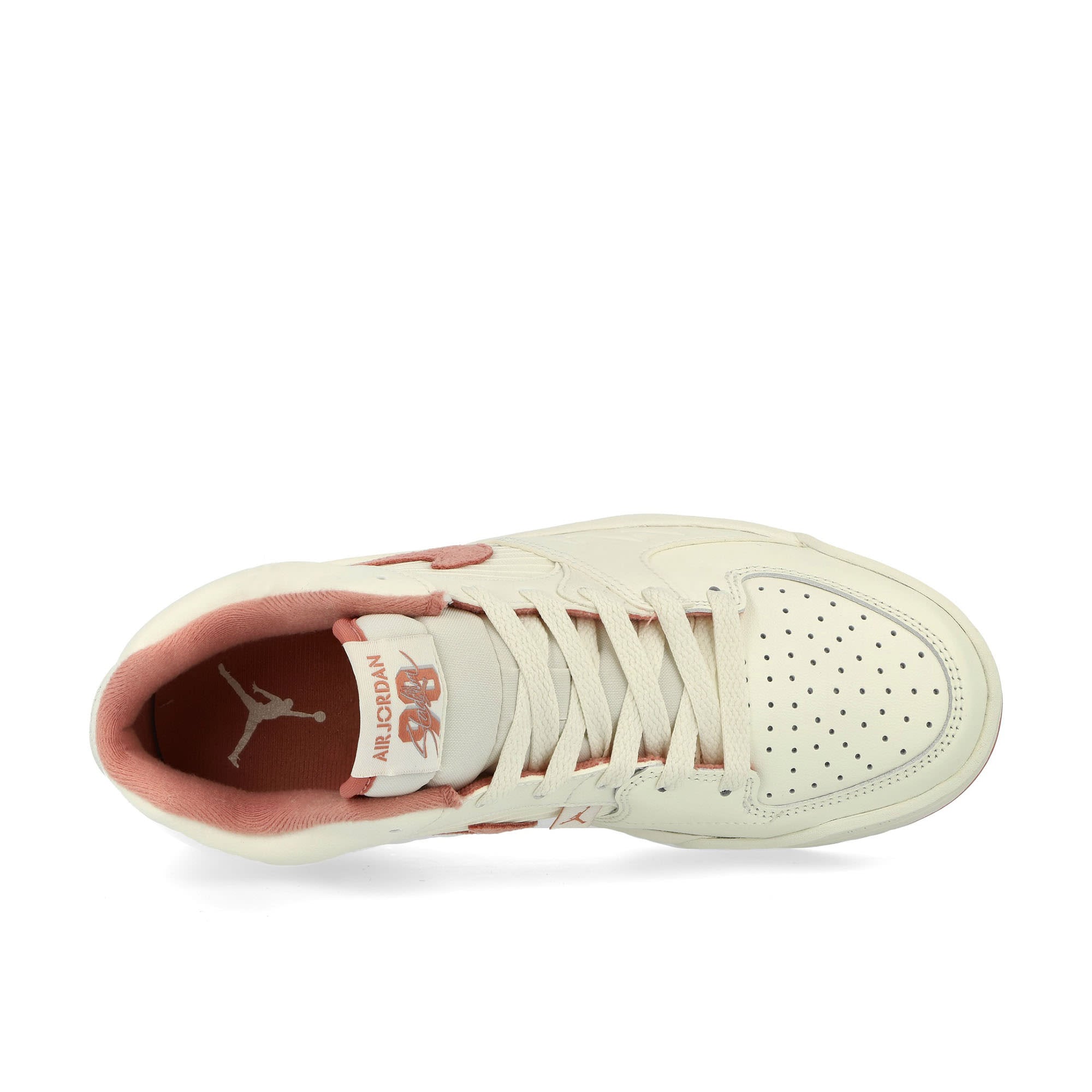 Jordan Wmns Jordan Stadium 90 Sail-Red Stardust - Wolf Grey Low Top Sneakers Detailfoto | Overkill