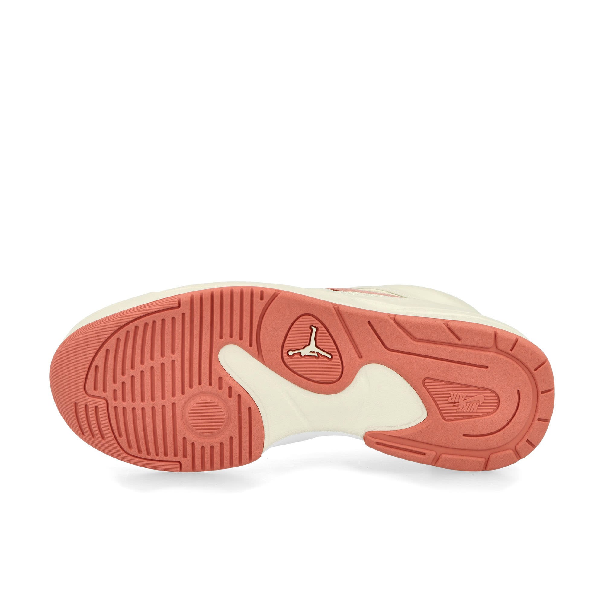 Jordan Wmns Jordan Stadium 90 Sail-Red Stardust - Wolf Grey Low Top Sneakers Detail View 1 | Overkill