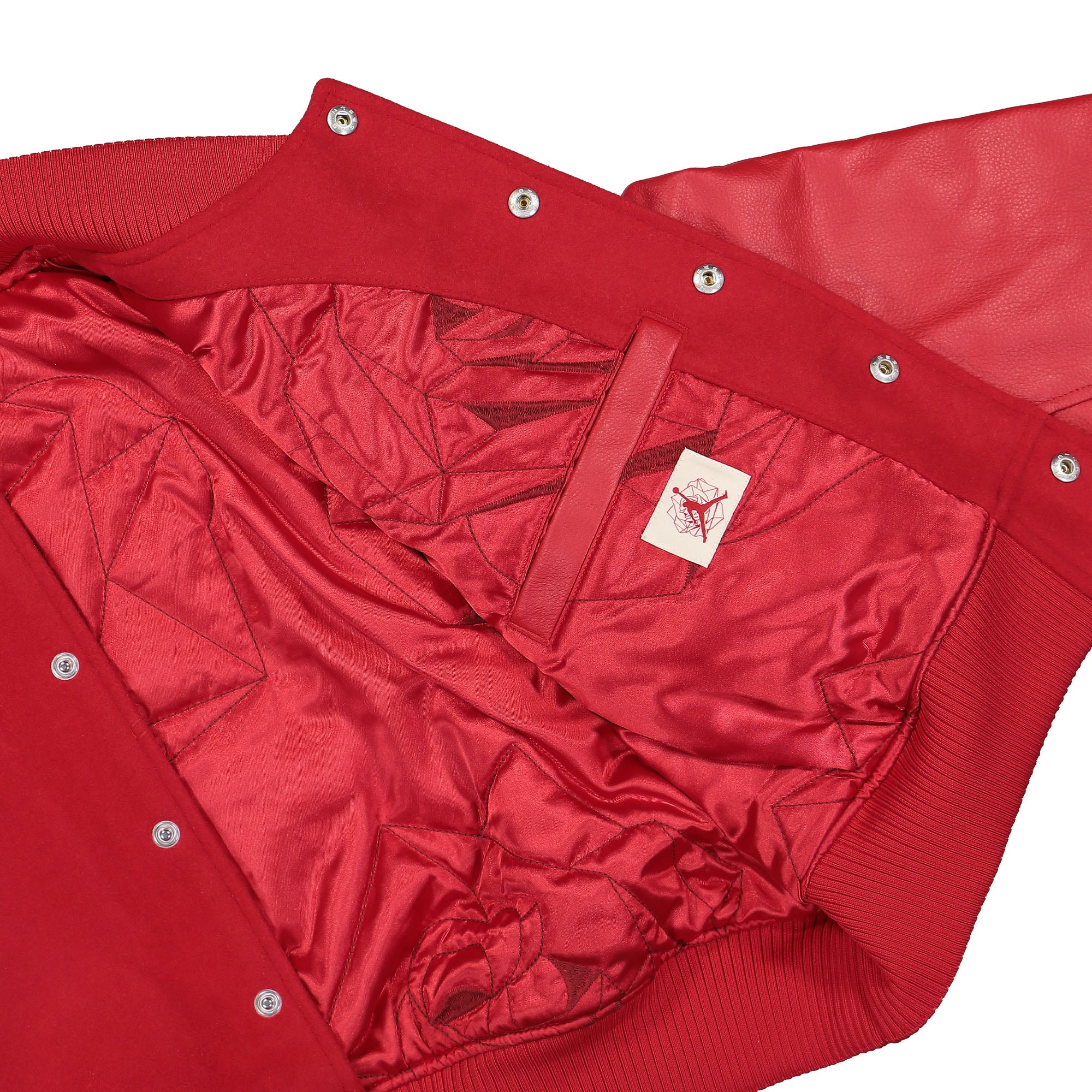 Jordan W Varsity Jacket Gym Red /Sail / Team Red Bomber & Varsity Jackets Detail view 2 | Overkill