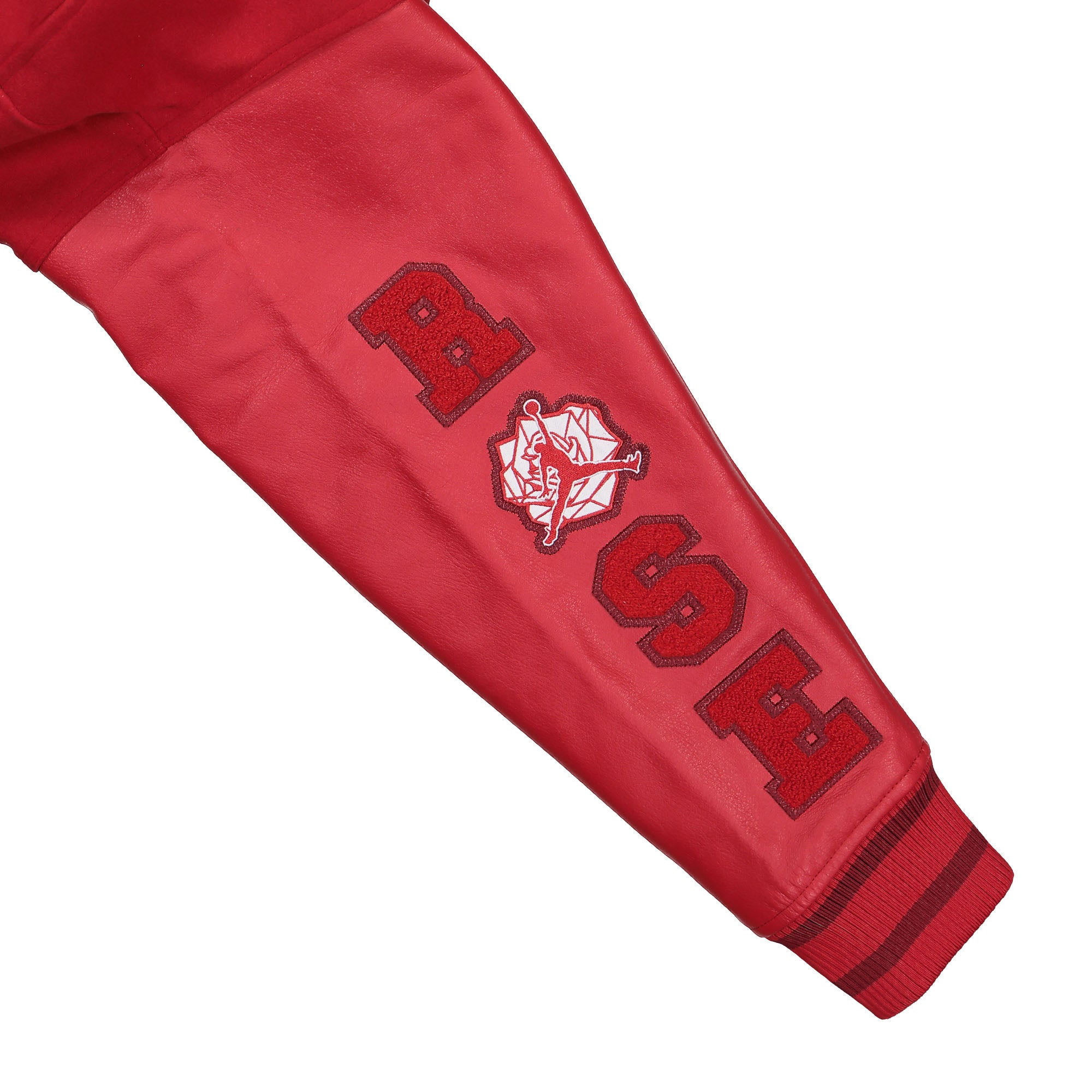 Jordan W Varsity Jacket Gym Red /Sail / Team Red Bomber & Varsity Jackets Detail view 4 | Overkill