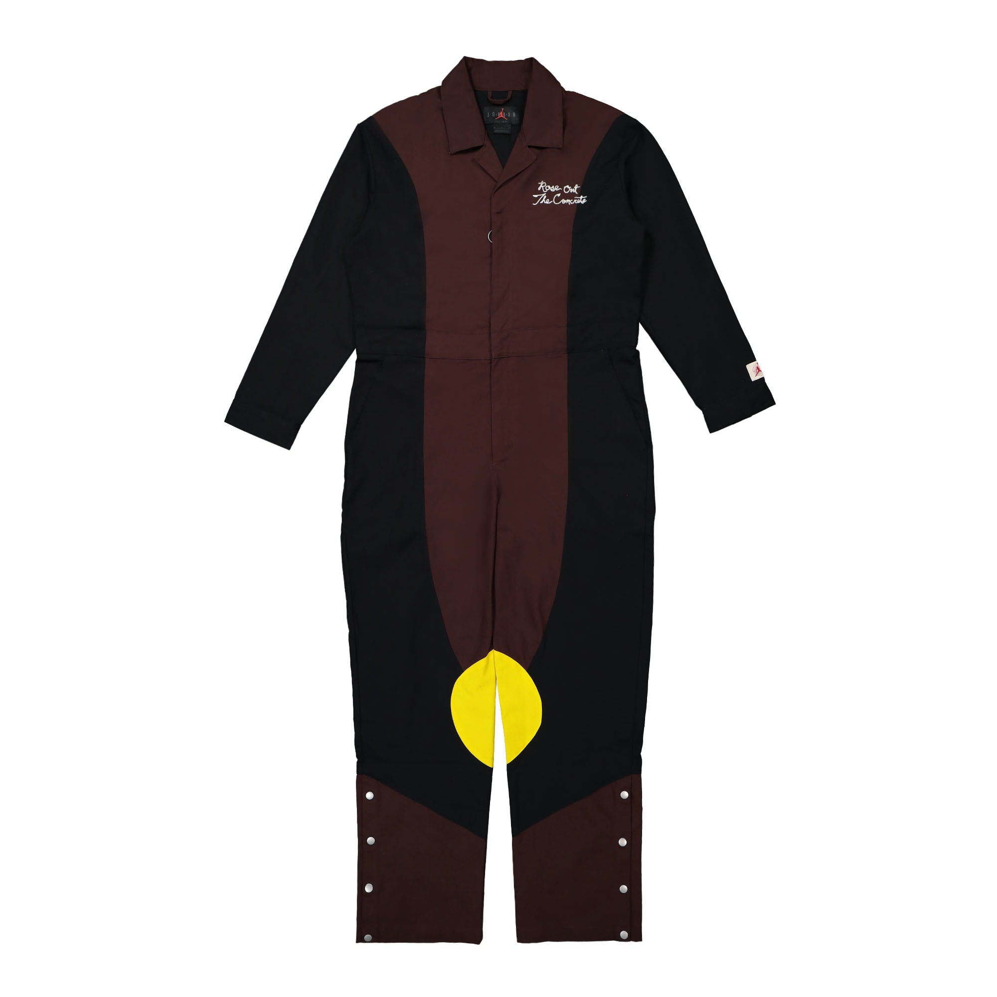Jordan W Jumpsuit Earth / Black / Speed Yellow / Sail Overalls FB2650 227 | Overkill