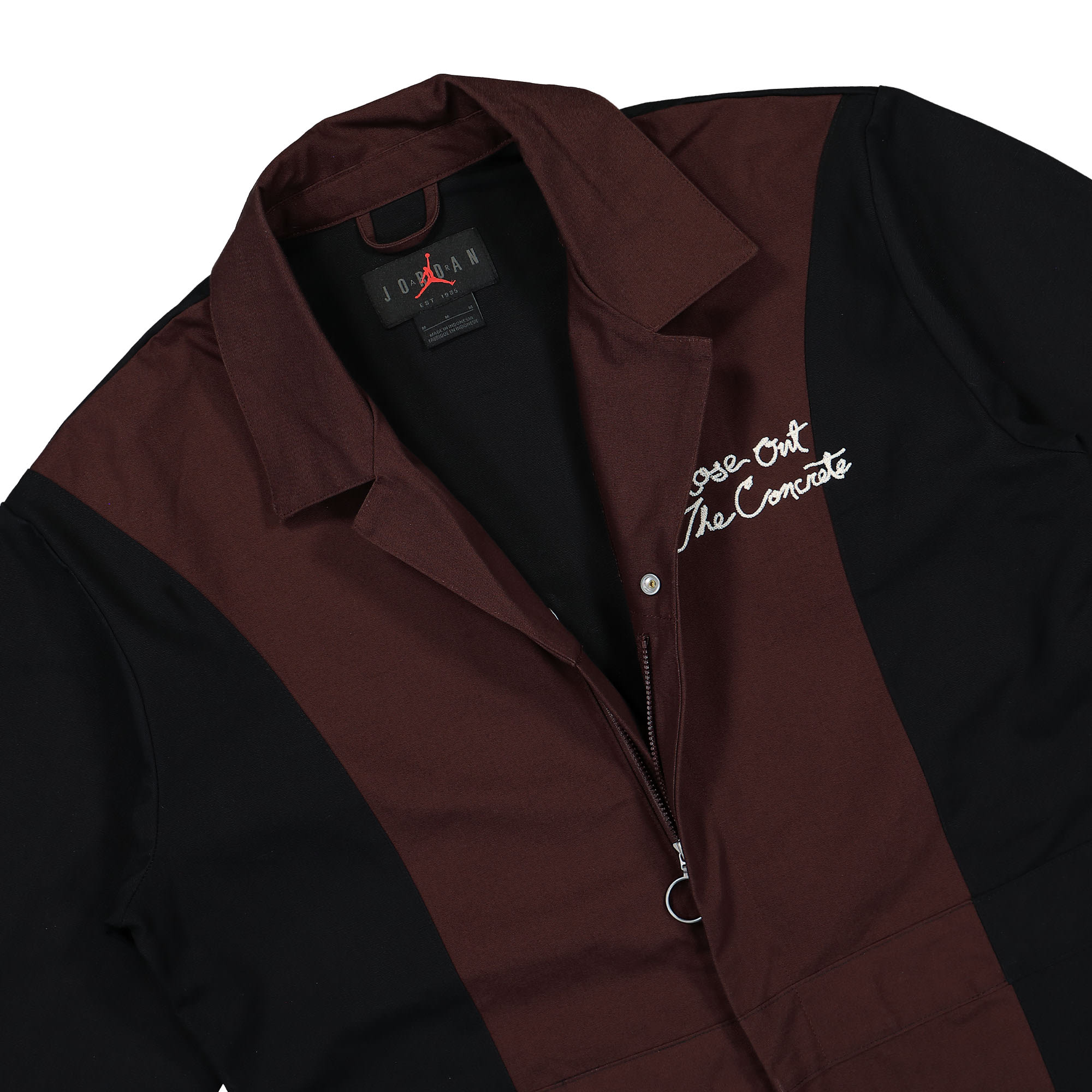 Jordan W Jumpsuit Earth / Black / Speed Yellow / Sail Overalls Detailfoto | Overkill