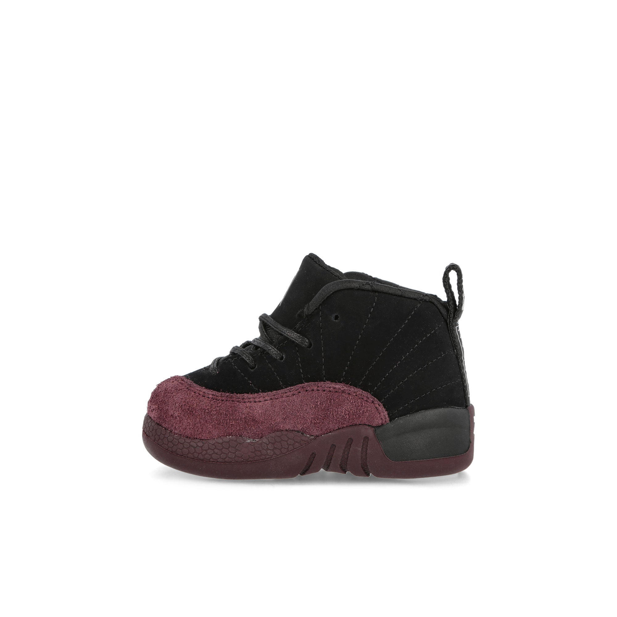 Jordan A Ma Maniere x Jordan 12 Retro SP TD Black / Black - Burgundy Crush Low Top Sneakers FB2687 001 | Overkill