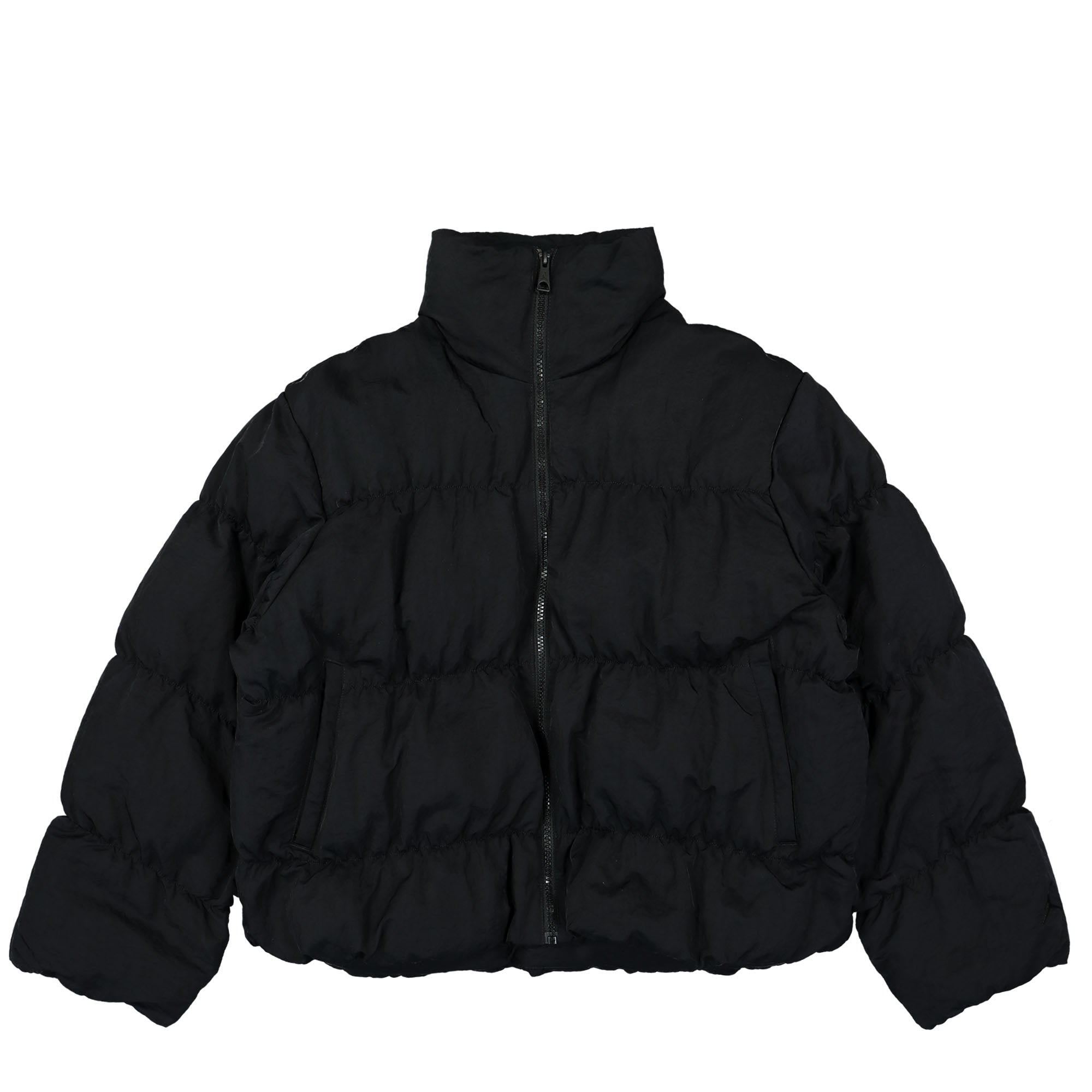 Jordan W Puffer Jacket Black / Black Puffer Jackets FB5149 010 | Overkill