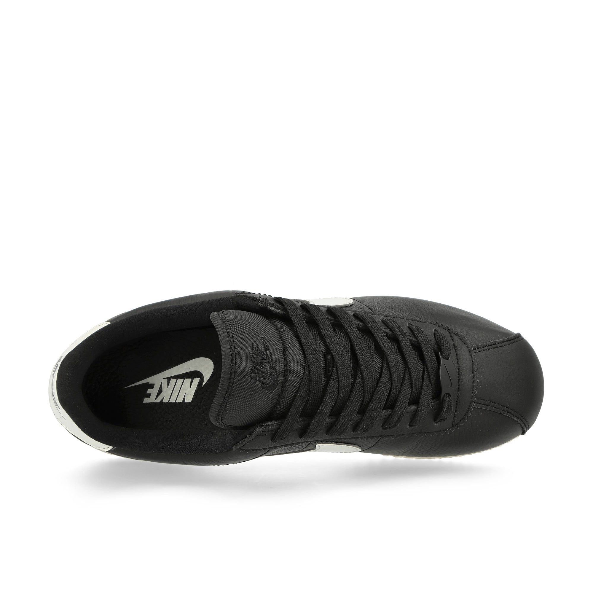 Nike W Cortez 23 Premium Leather Black / Sail-Alabaster Low Top Sneakers Detailfoto | Overkill