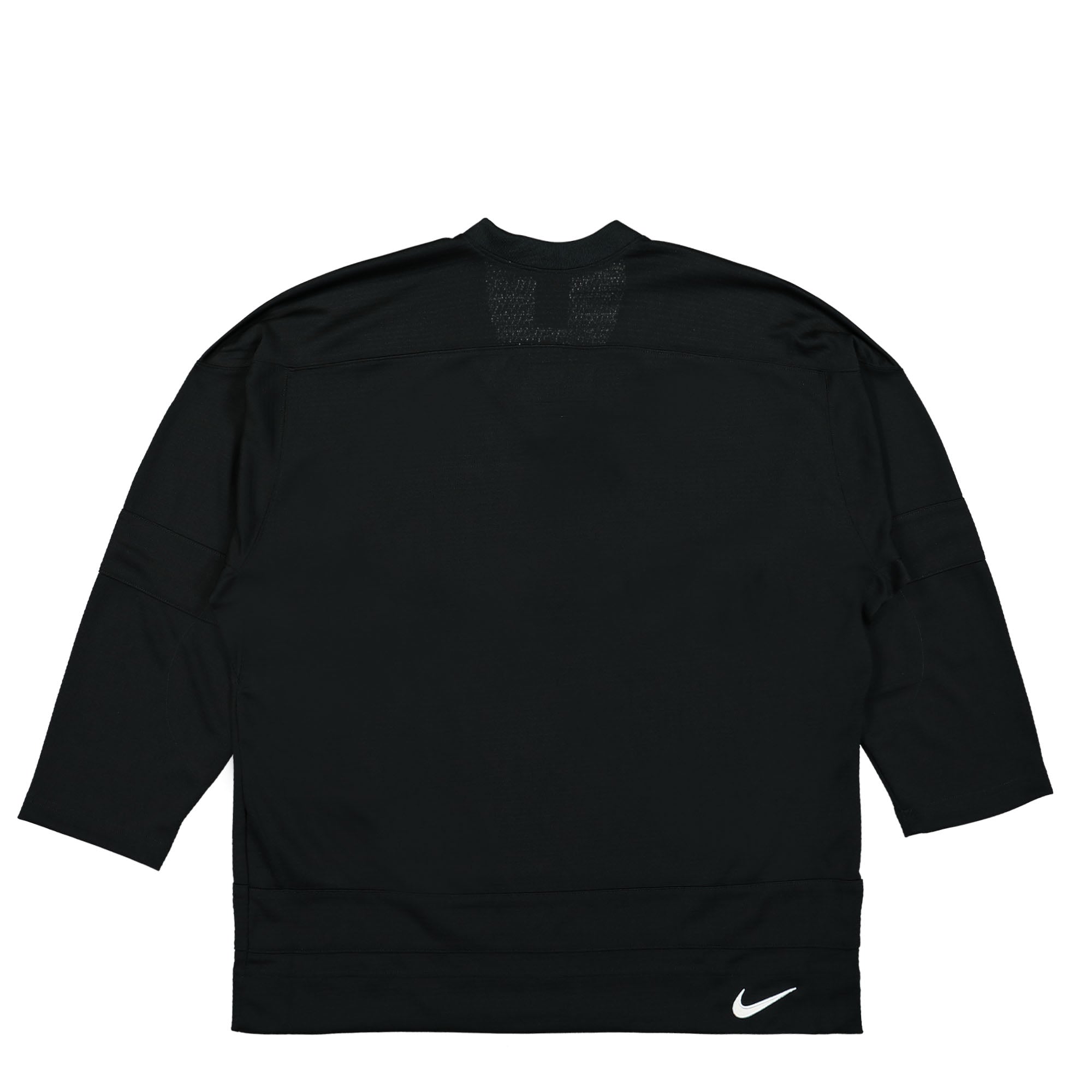 Nike Authentics Hockey Jersey Black / Black / White Longsleeves Material | Overkill