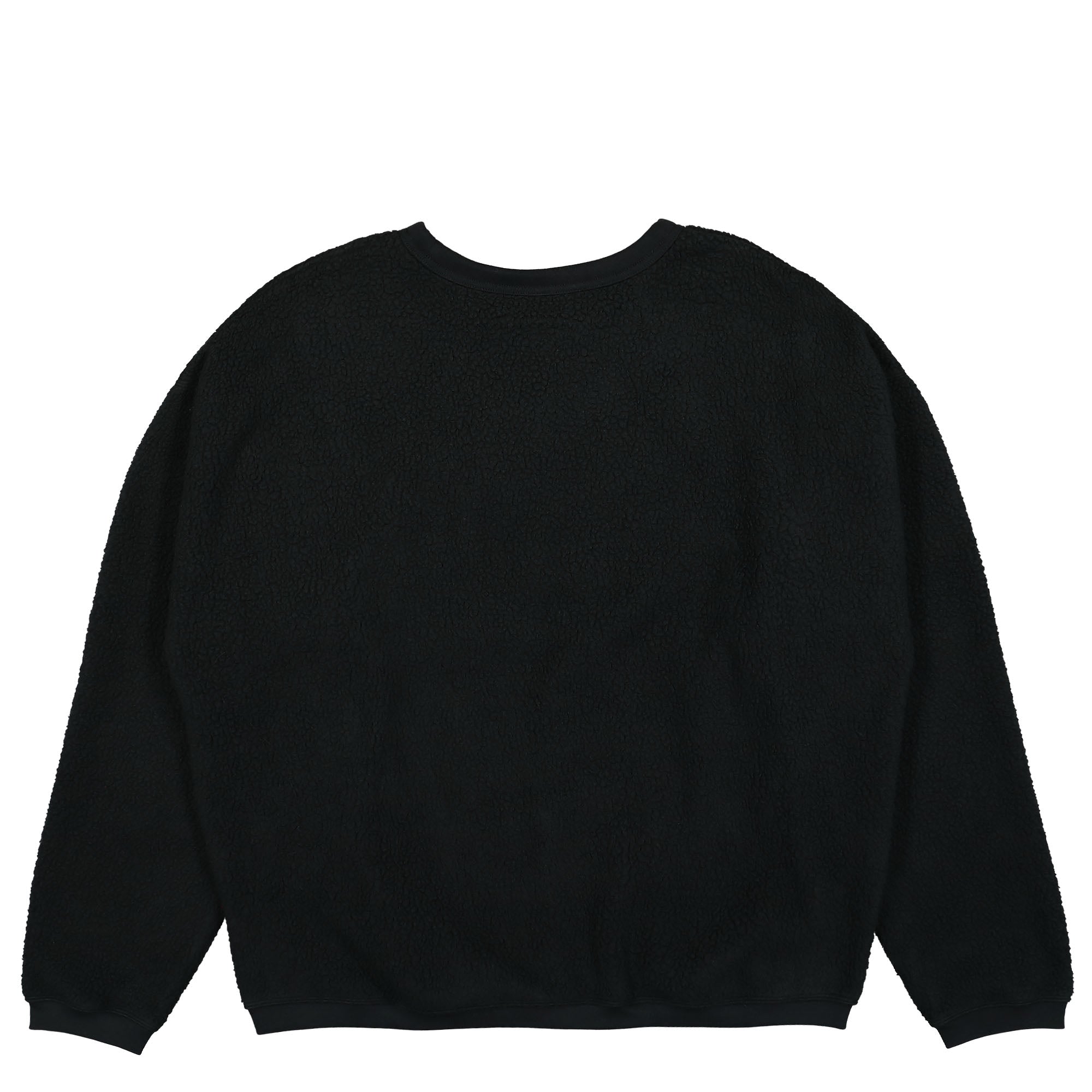 Nike Club Fleece+ Sherpa Winter Crew Black / Black Sweatshirts Material | Overkill