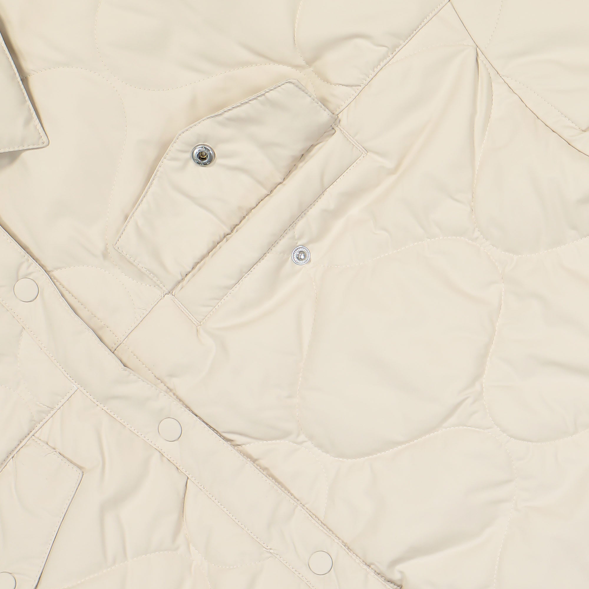 Nike W Quilted Trenchcoat Light Orewood Brown / Sail Coats Detail view 1 | Overkill