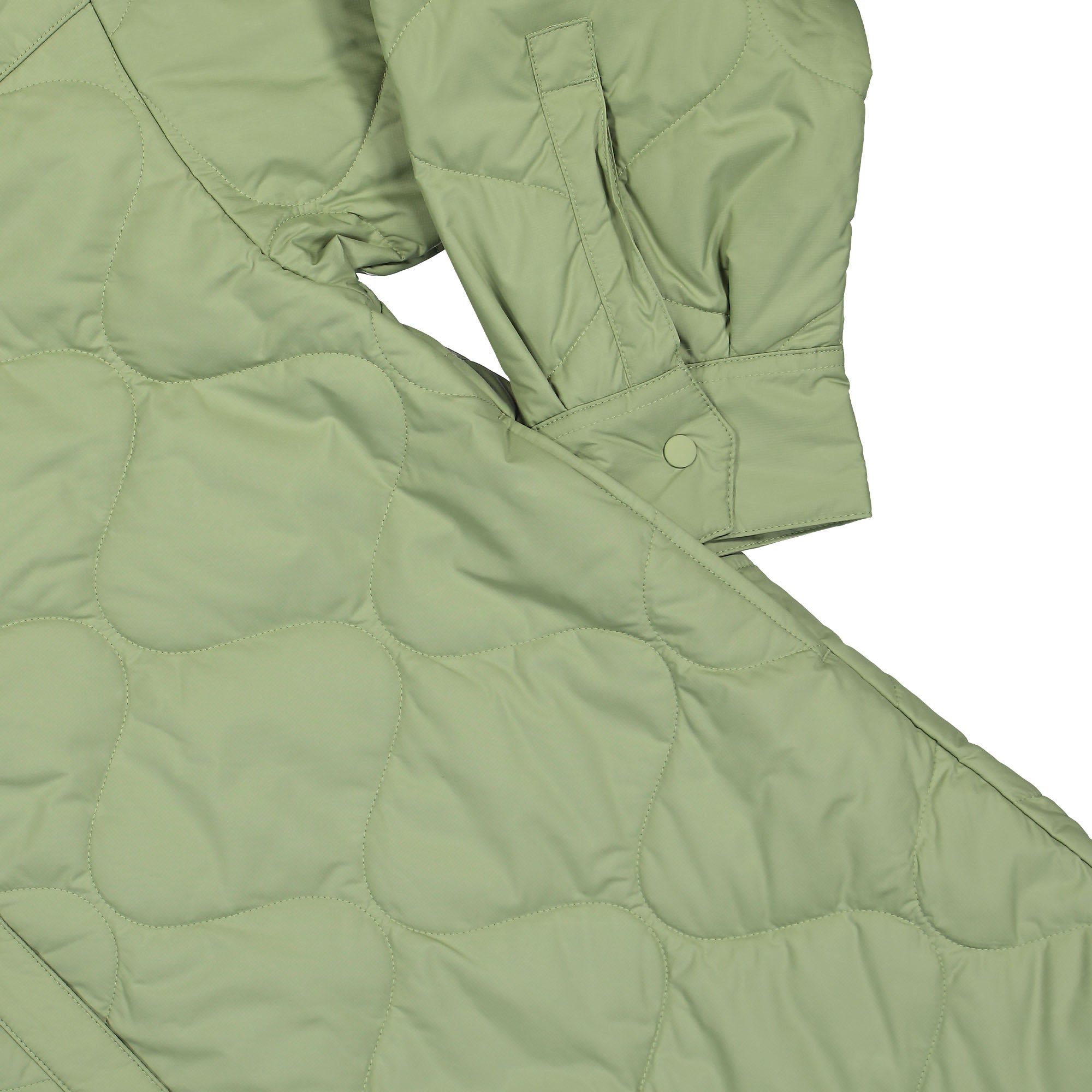 Nike W Quilted Trenchcoat Oil Green / Black Coats Detailfoto | Overkill