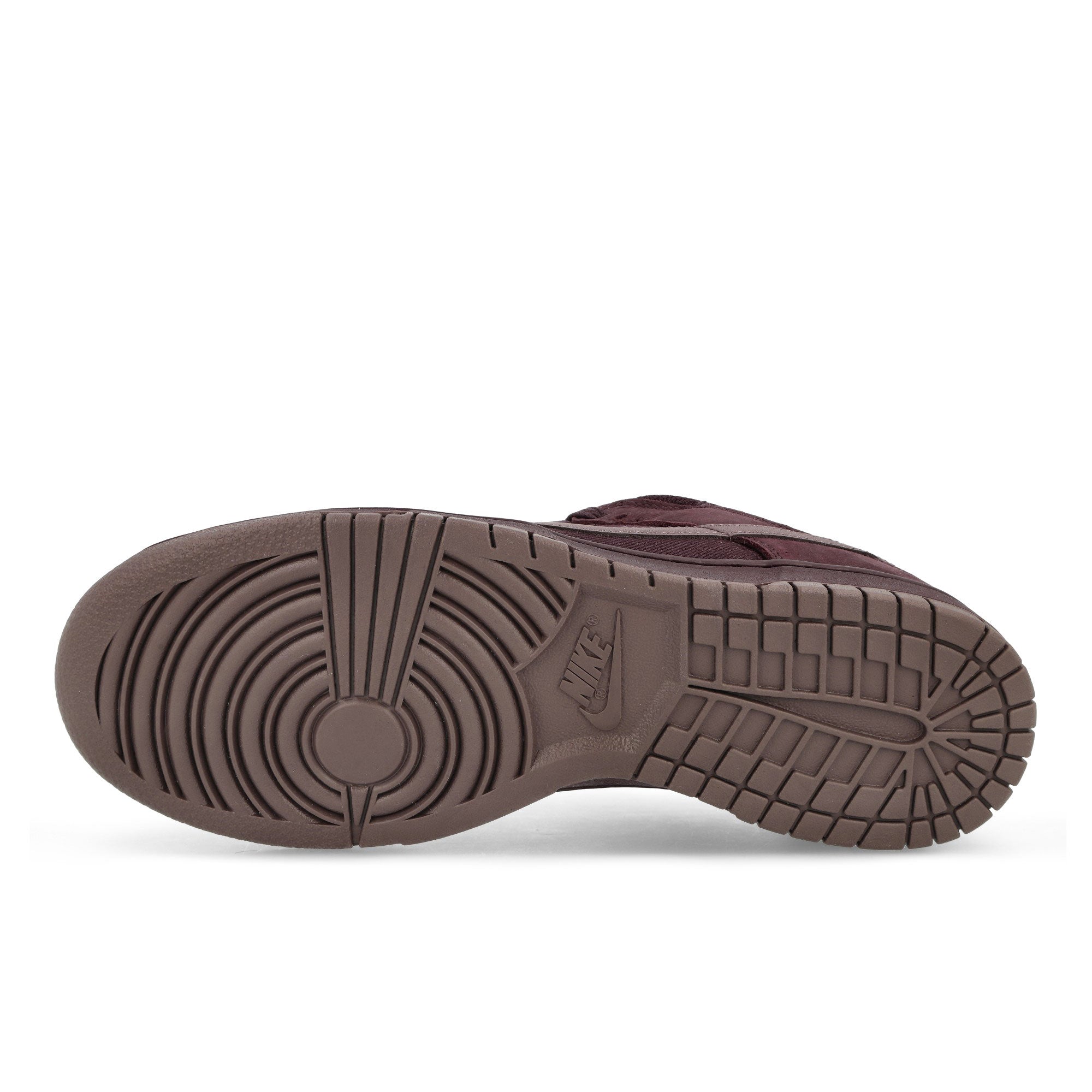 Nike Dunk Low Retro Premium Burgundy Crush / Plum Eclipse Low Top Sneakers Detail View 1 | Overkill