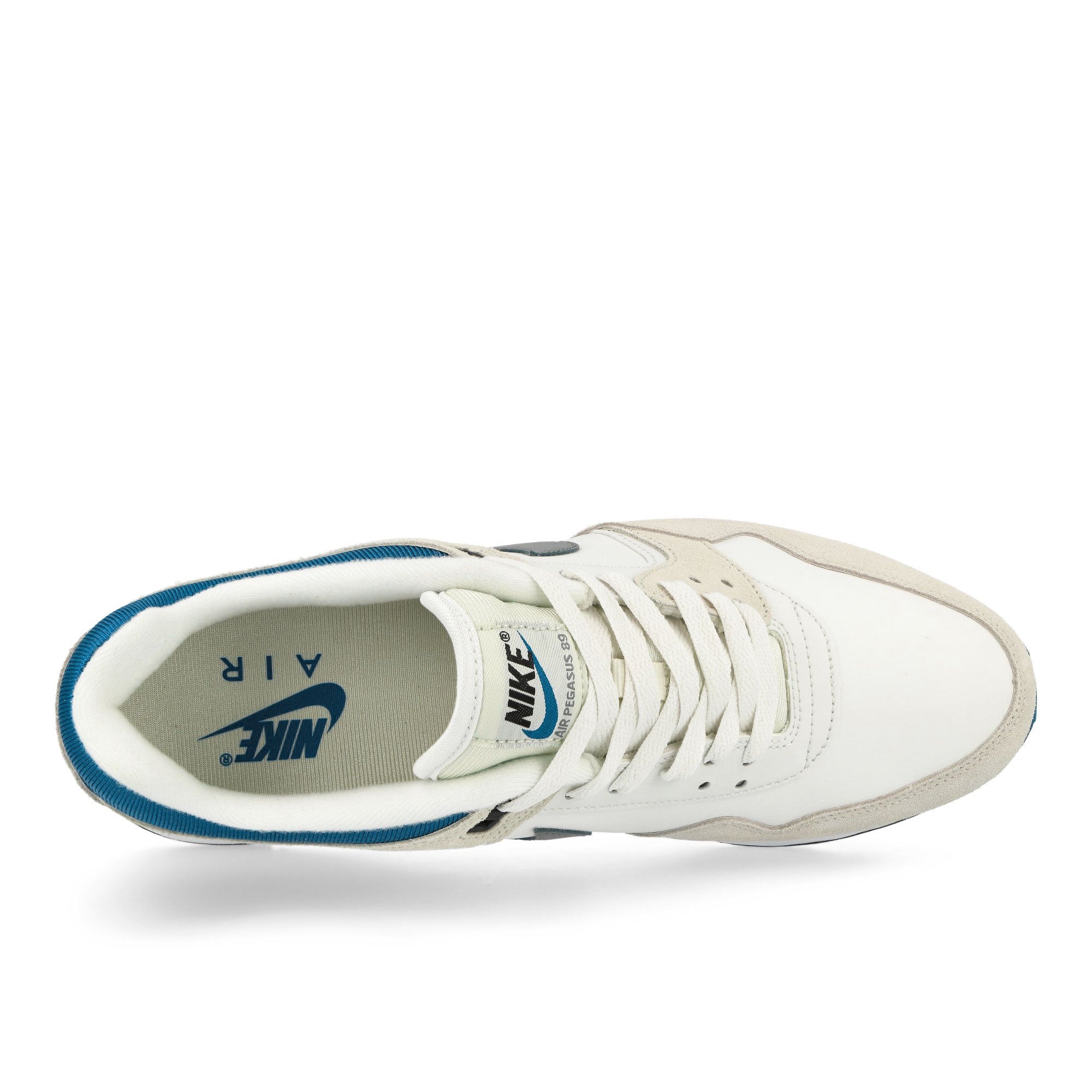 Nike Air Pegasus 89 PRM Summit White / Cool Grey - Industrial Blue Low Top Sneakers Detailfoto | Overkill