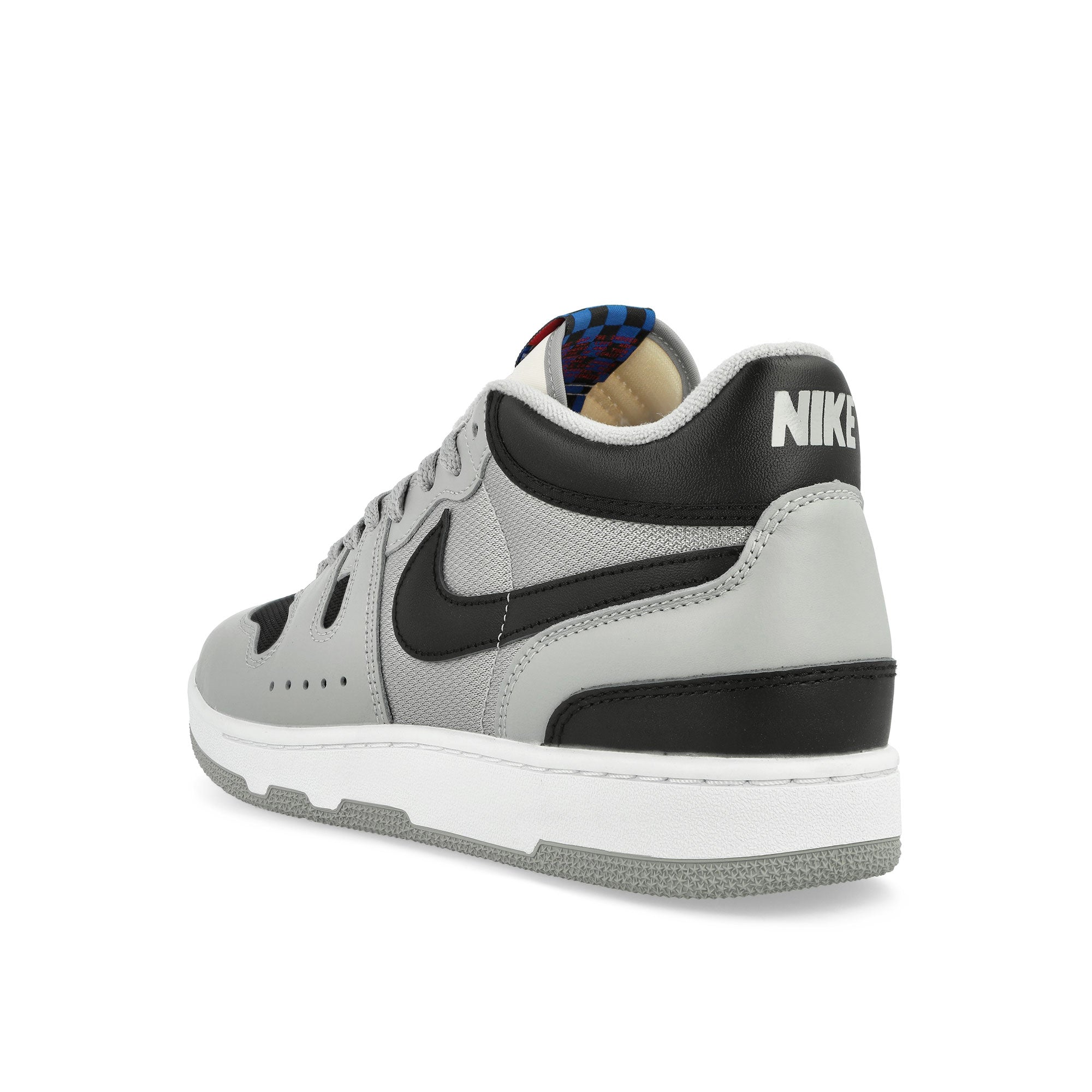 Nike Attack QS SP Light Smoke Grey / Black - White Mid Top Sneakers Material | Overkill