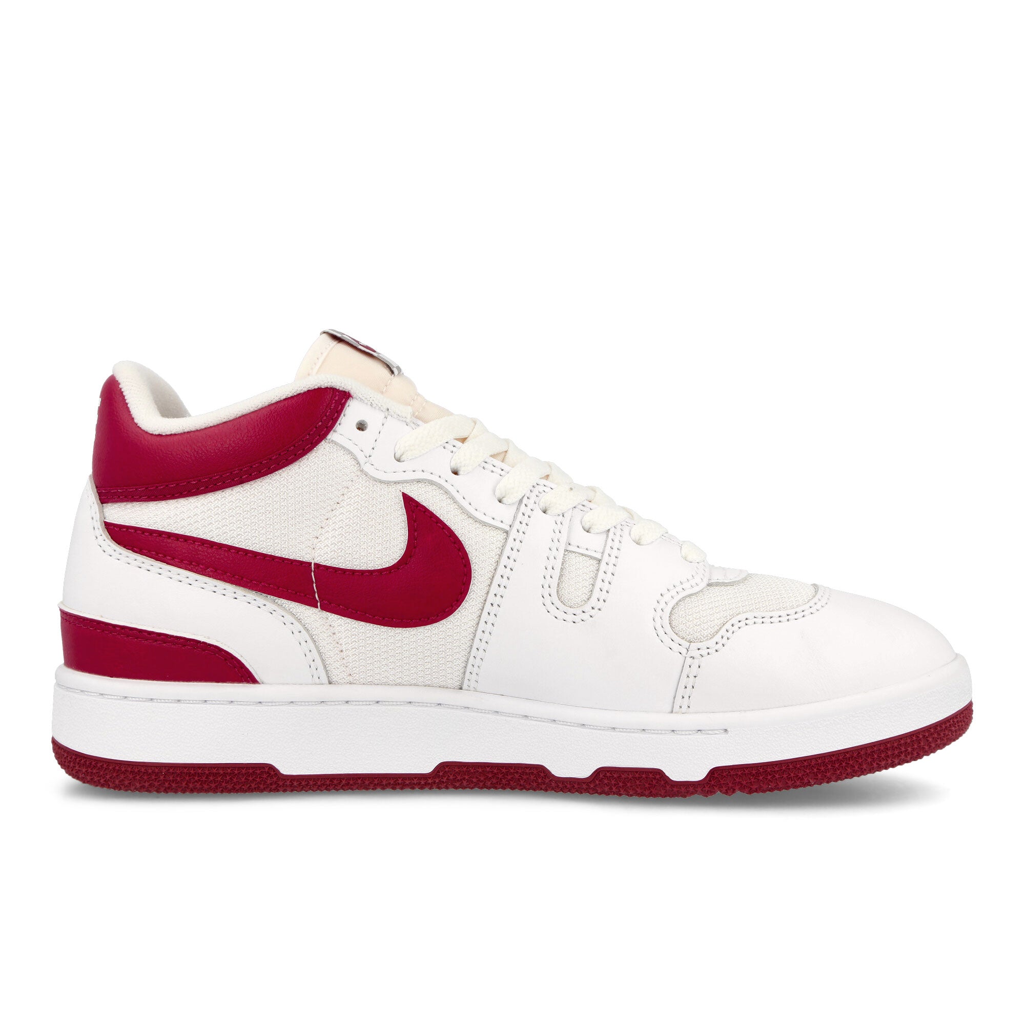 Nike Mac Attack QS SP White-Red Crush-White Mid Top Sneakers Silhouette | Overkill